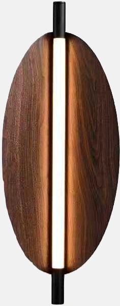 Altavola Design Nakama applique murale 1x10 W noir-bois LA02/W_67