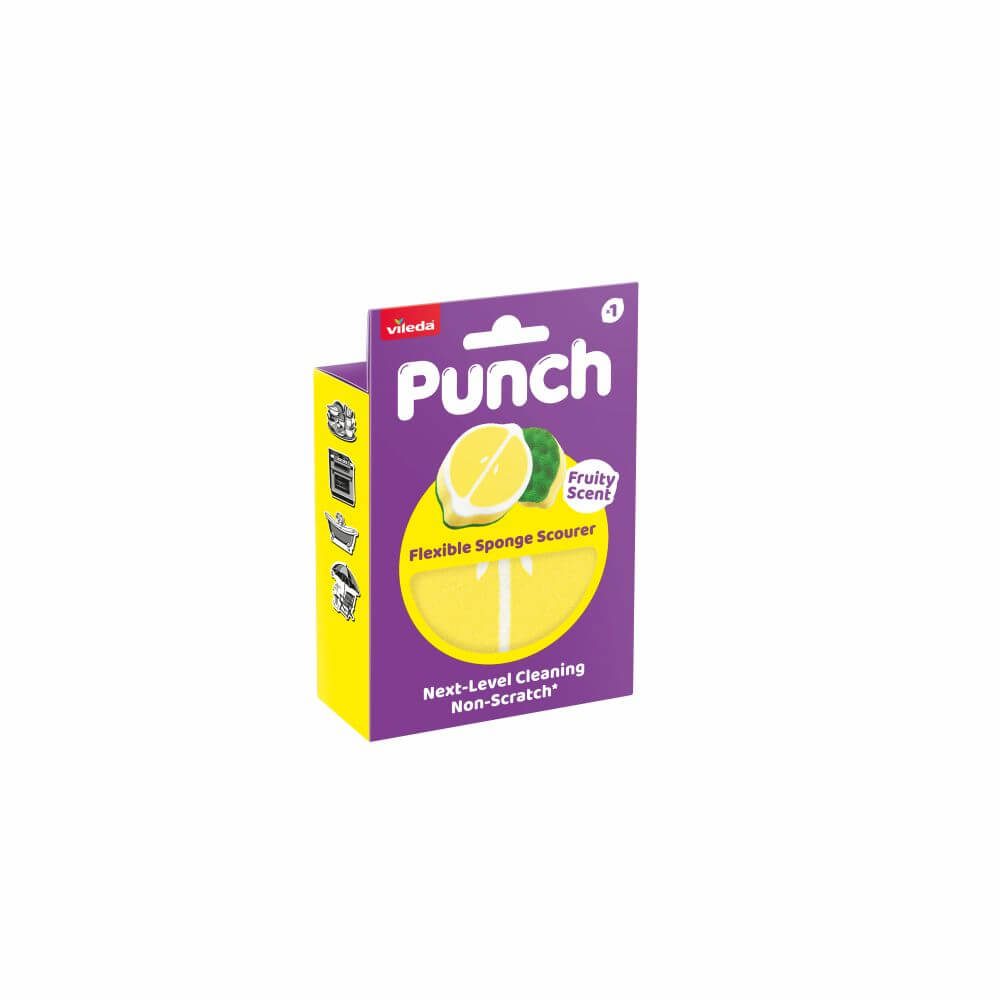 Vileda Punch éponge de nettoyage 182804
