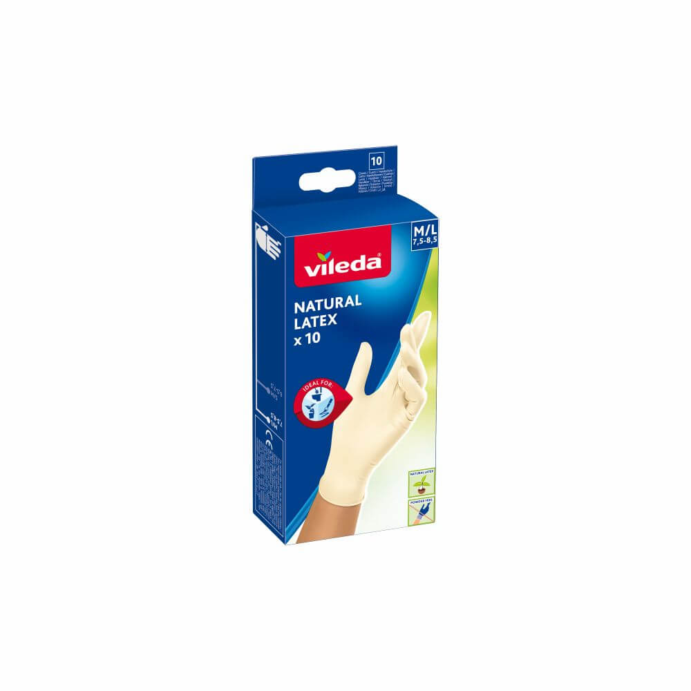 Vileda Natural latex gants en latex 179707