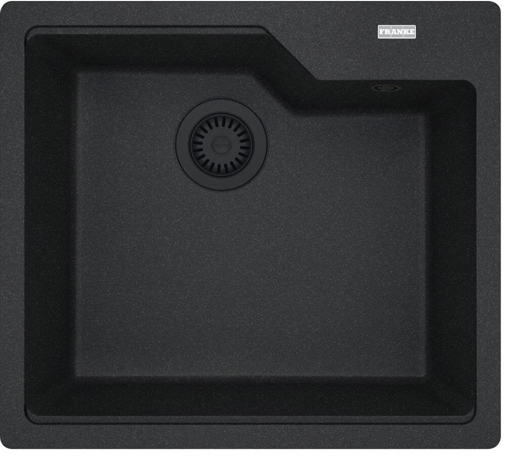 Franke Urban évier en granit 56x50 cm gris/graphite/onyx 114.0741.206