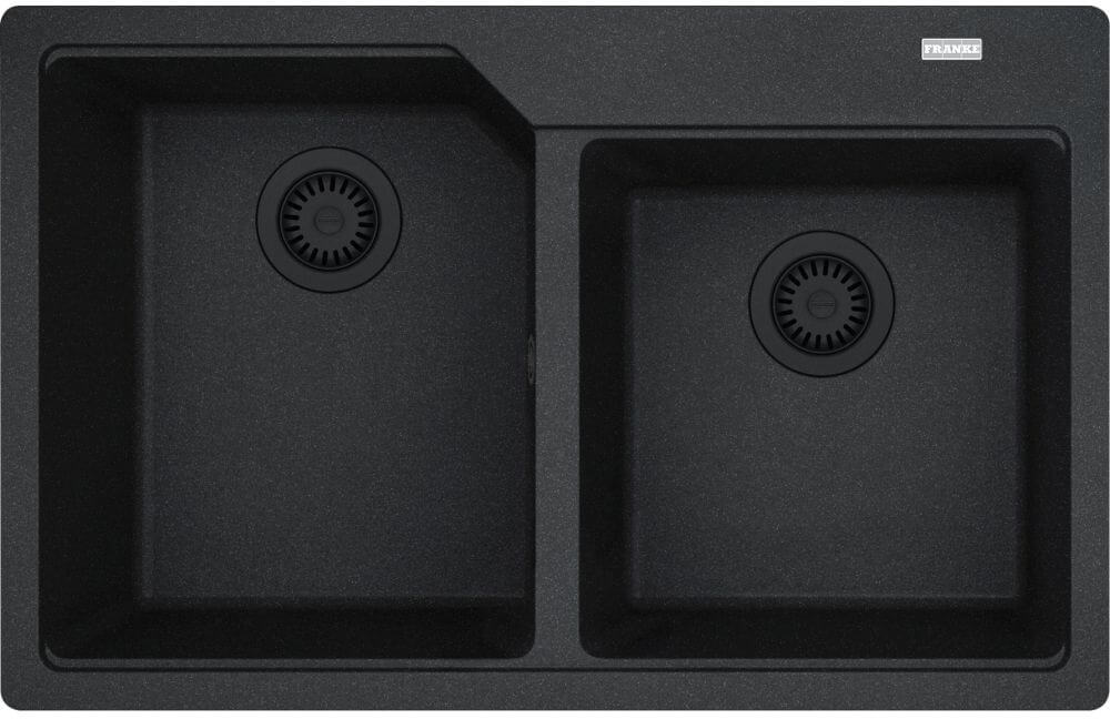 Franke Urban évier en granit 78x50 cm gris/graphite/onyx 114.0741.212