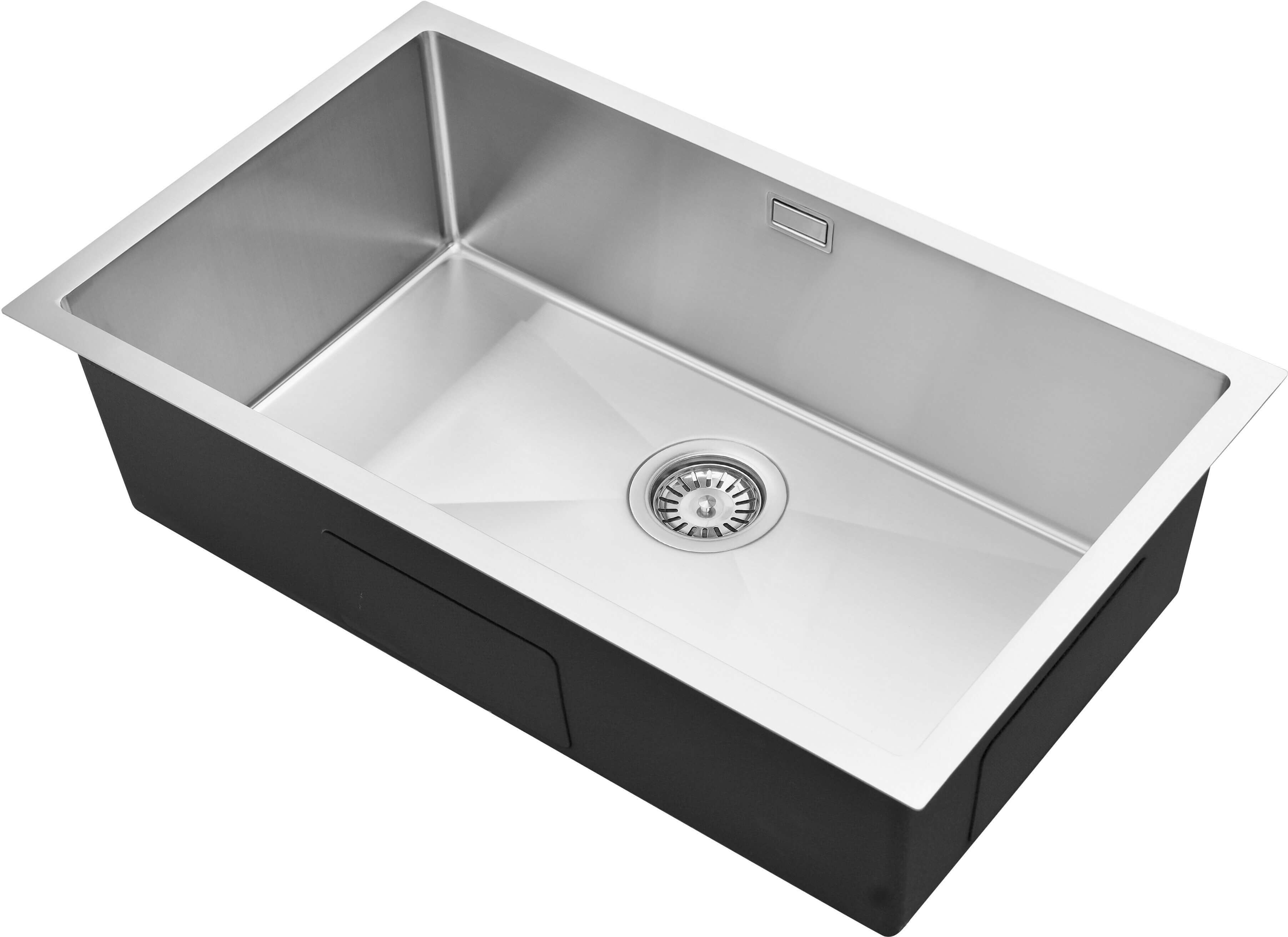 Ruvetti Stelio évier en acier inoxydable 74x44 cm acier 5001S_BS80_P