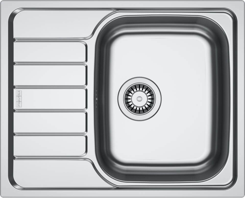 Franke Spark évier en acier inoxydable 62x50 cm acier 101.0712.224