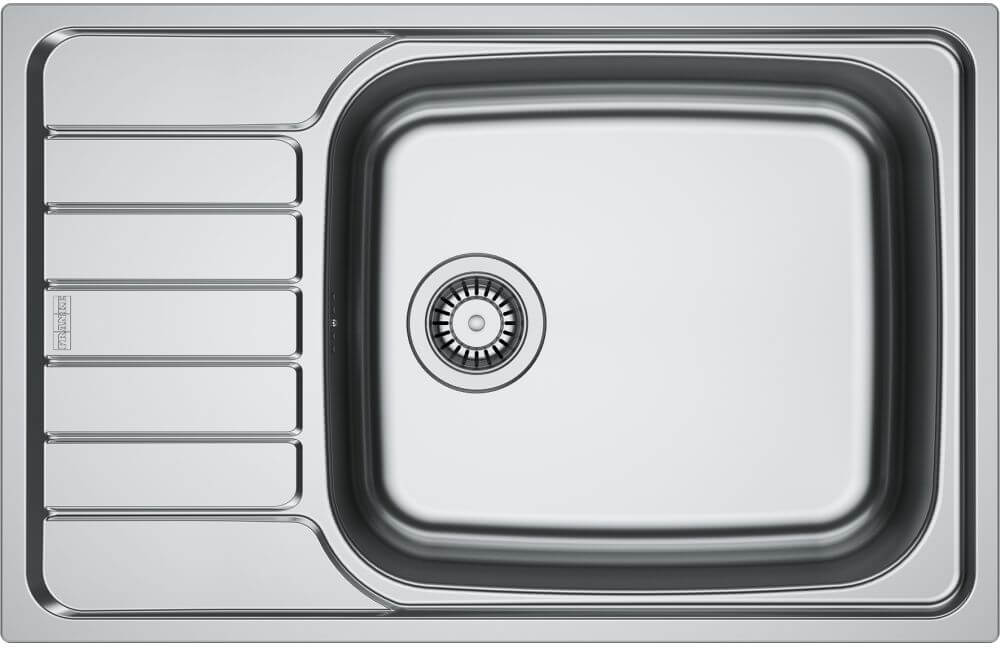 Franke Spark évier en acier inoxydable 78x50 cm acier 101.0712.229