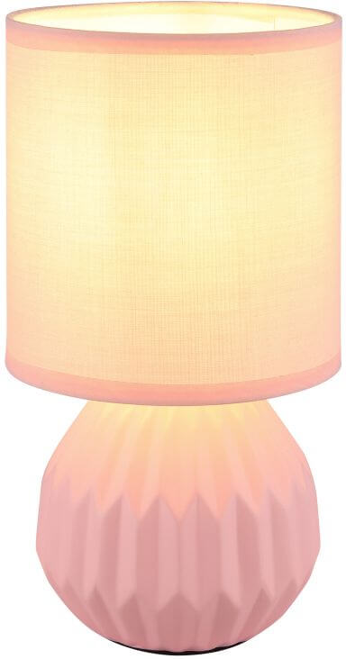 Globo Lighting Sylas lampe de table 1x40 W rose 21730P