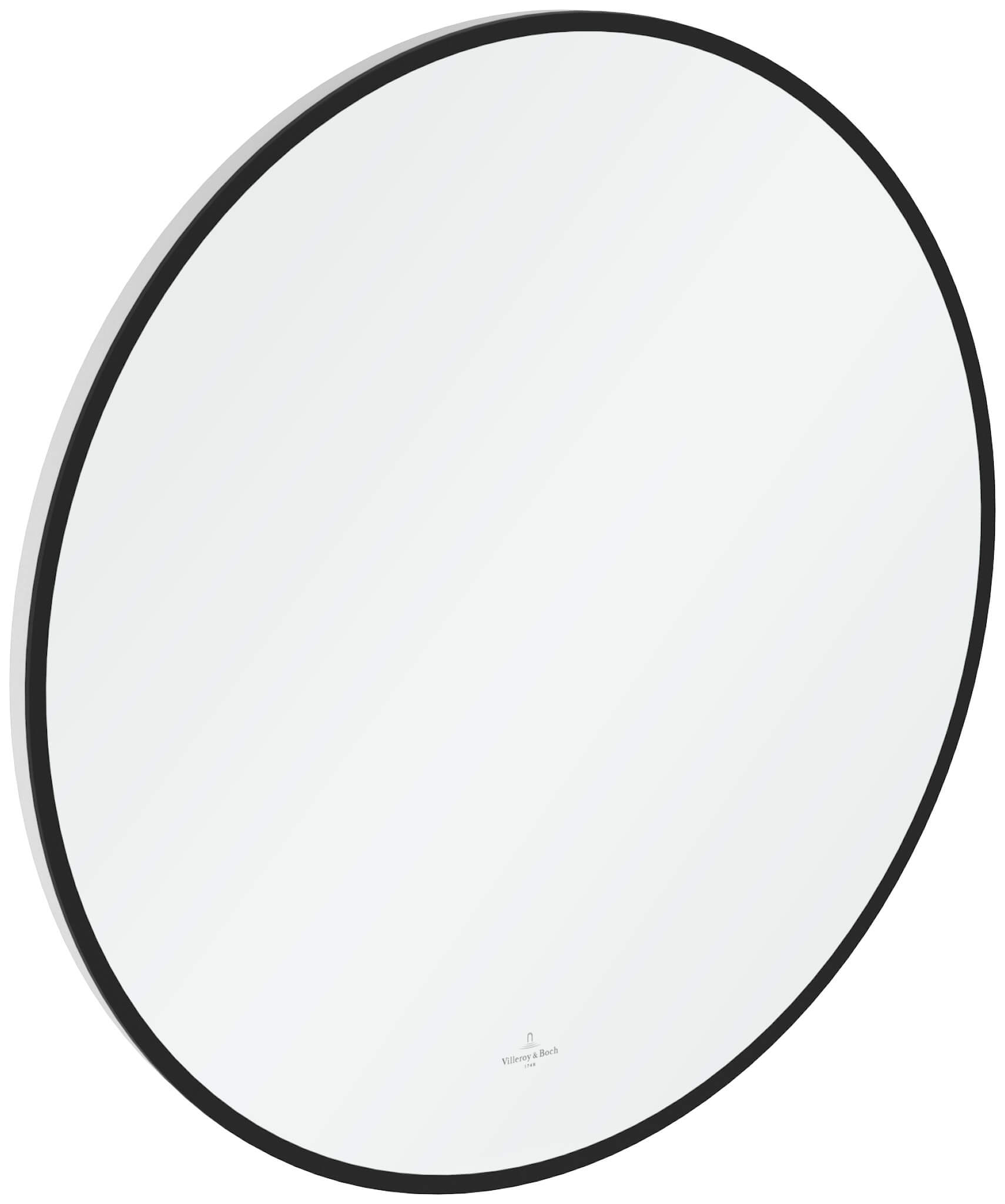 Villeroy & Boch miroir 60x60 cm circulaire avec éclairage noir A4886000