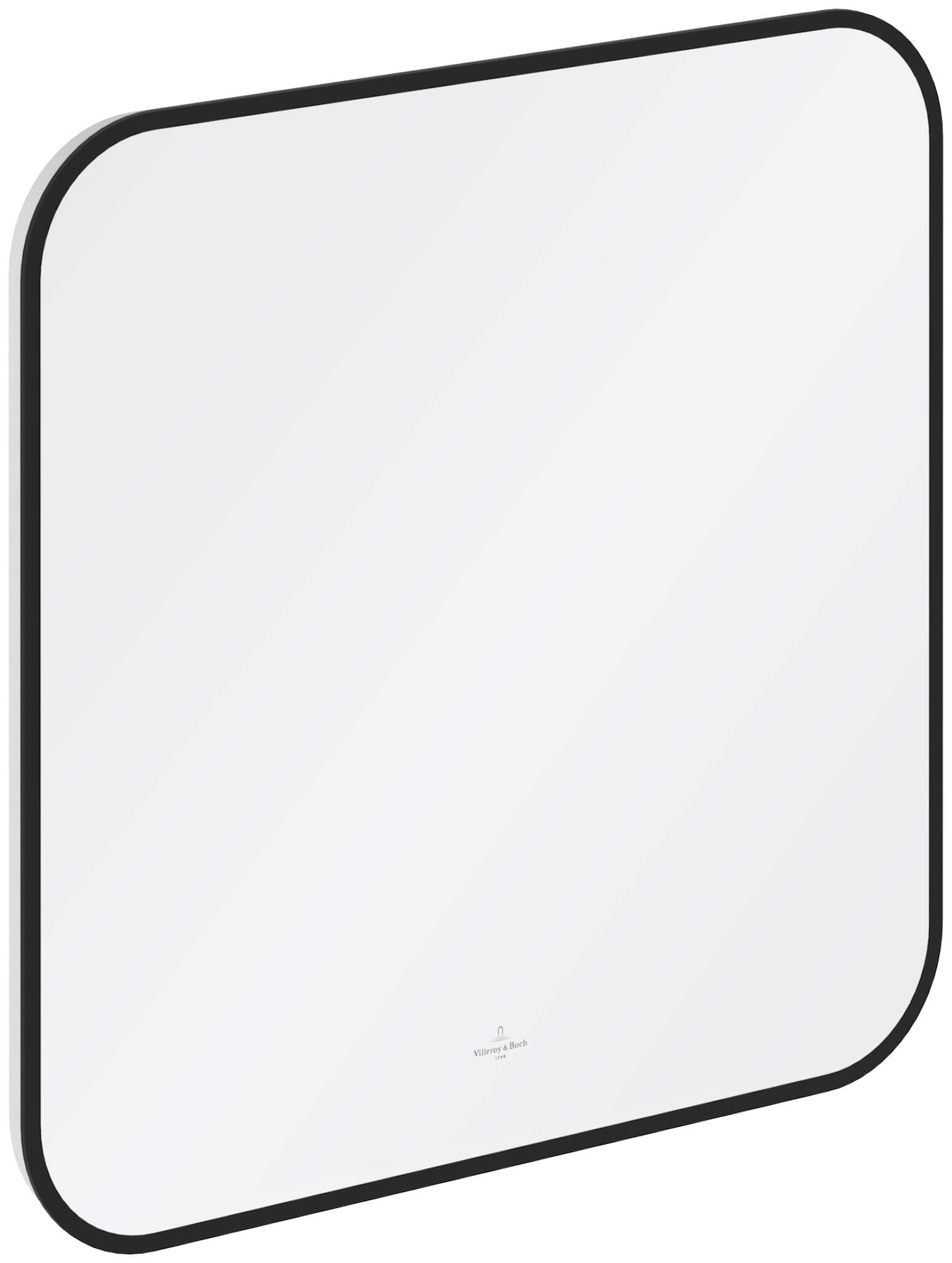 Villeroy & Boch miroir 60x60 cm carré avec éclairage noir A4906000