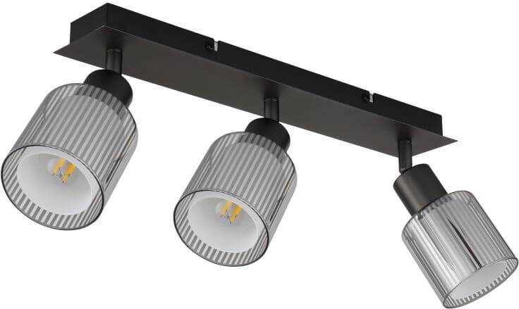Globo Lighting Villegas plafonnier 3x25 W noir 54456-3