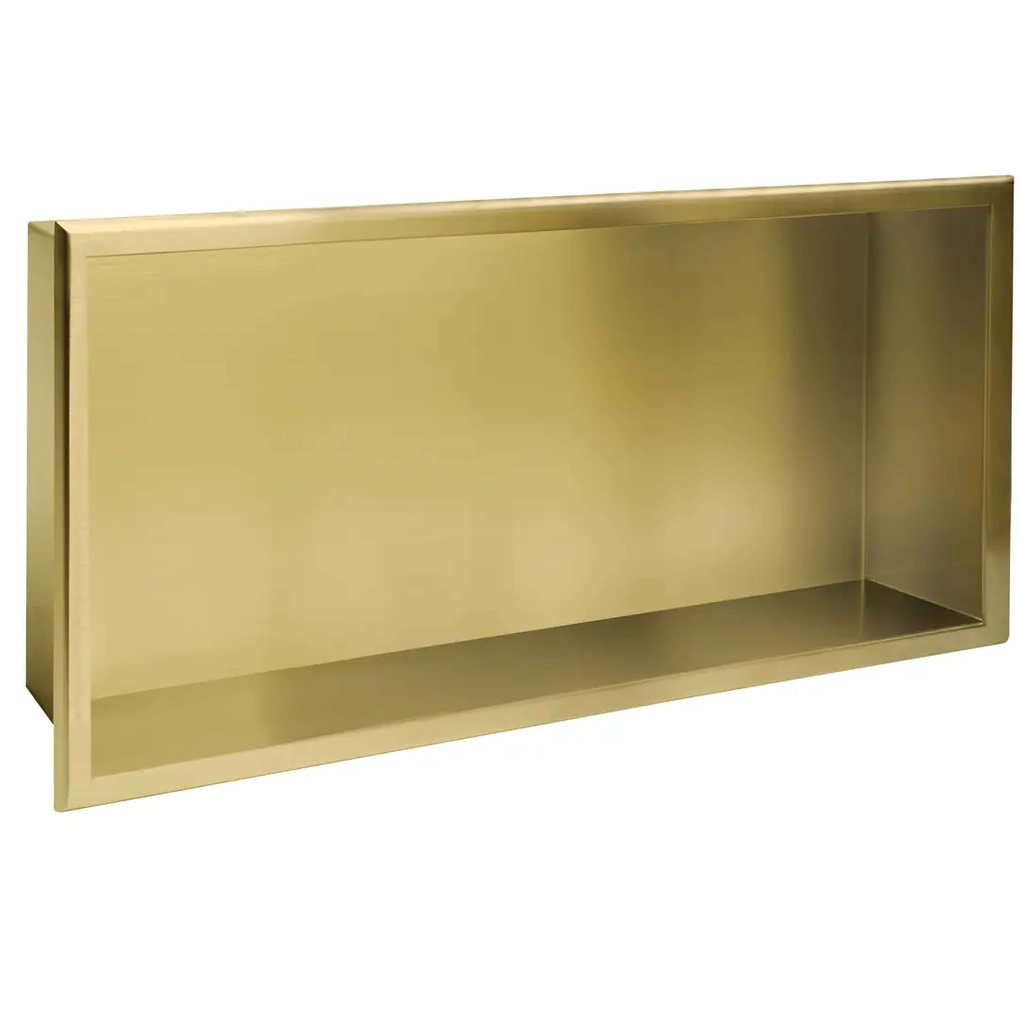 Rea étagère encastrée 60 cm doré REA-05608