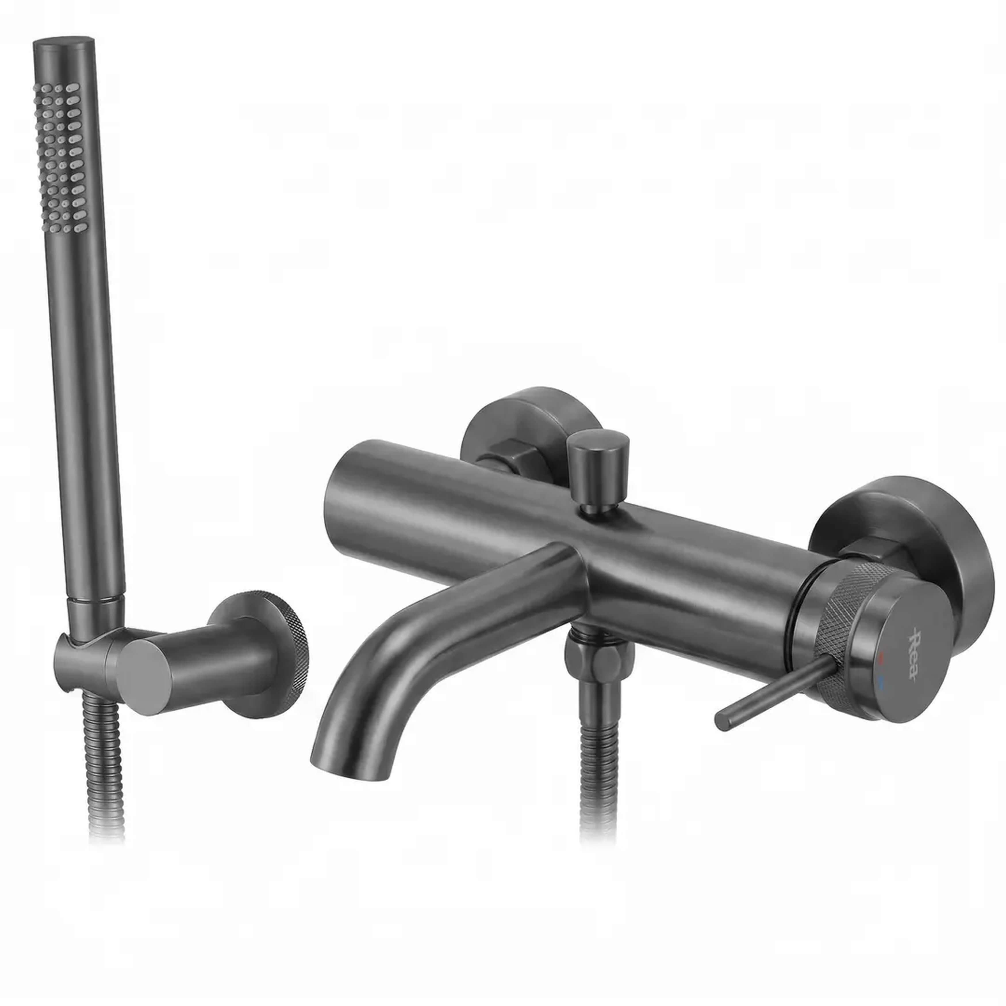 Rea Lungo mitigeur bain-douche murale graphite REA-B2352