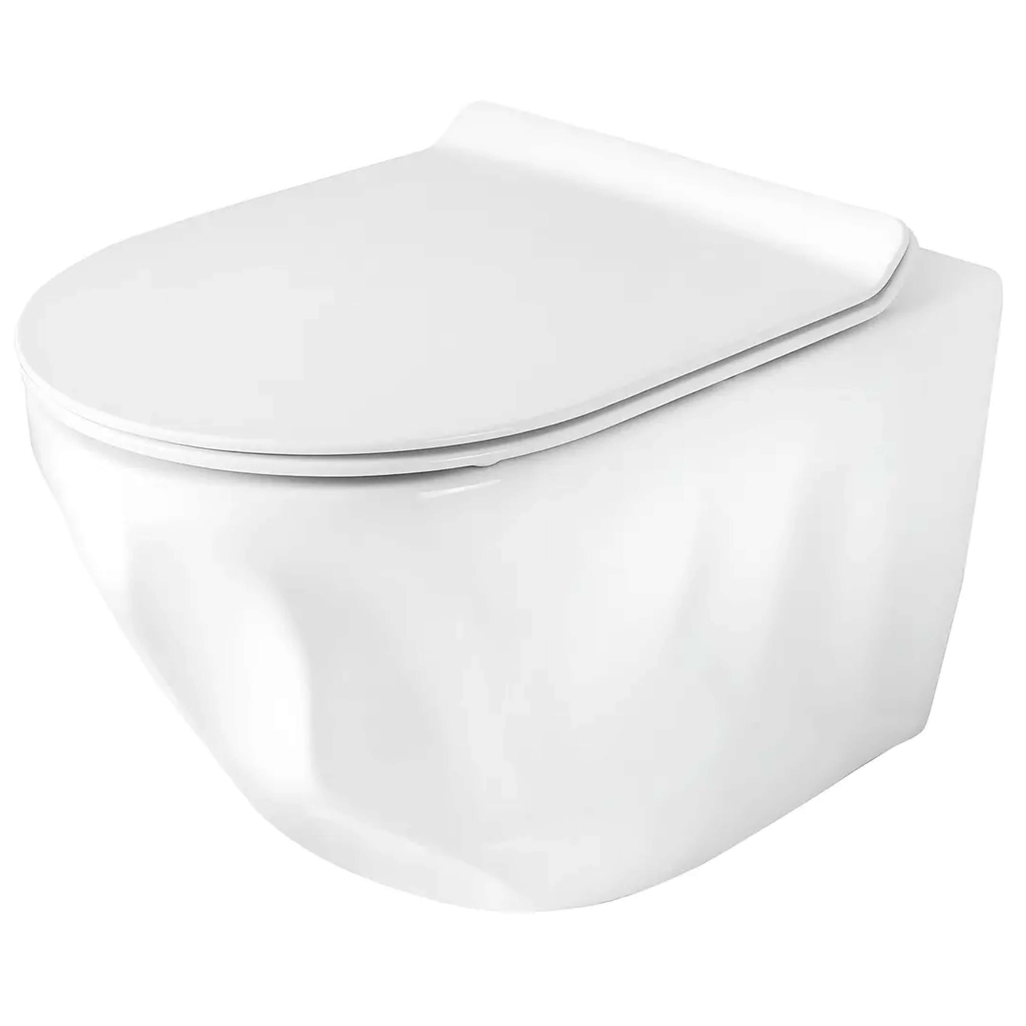 Rea Gustawo cuvette de wc suspendue oui blanc brillant REA-C1652