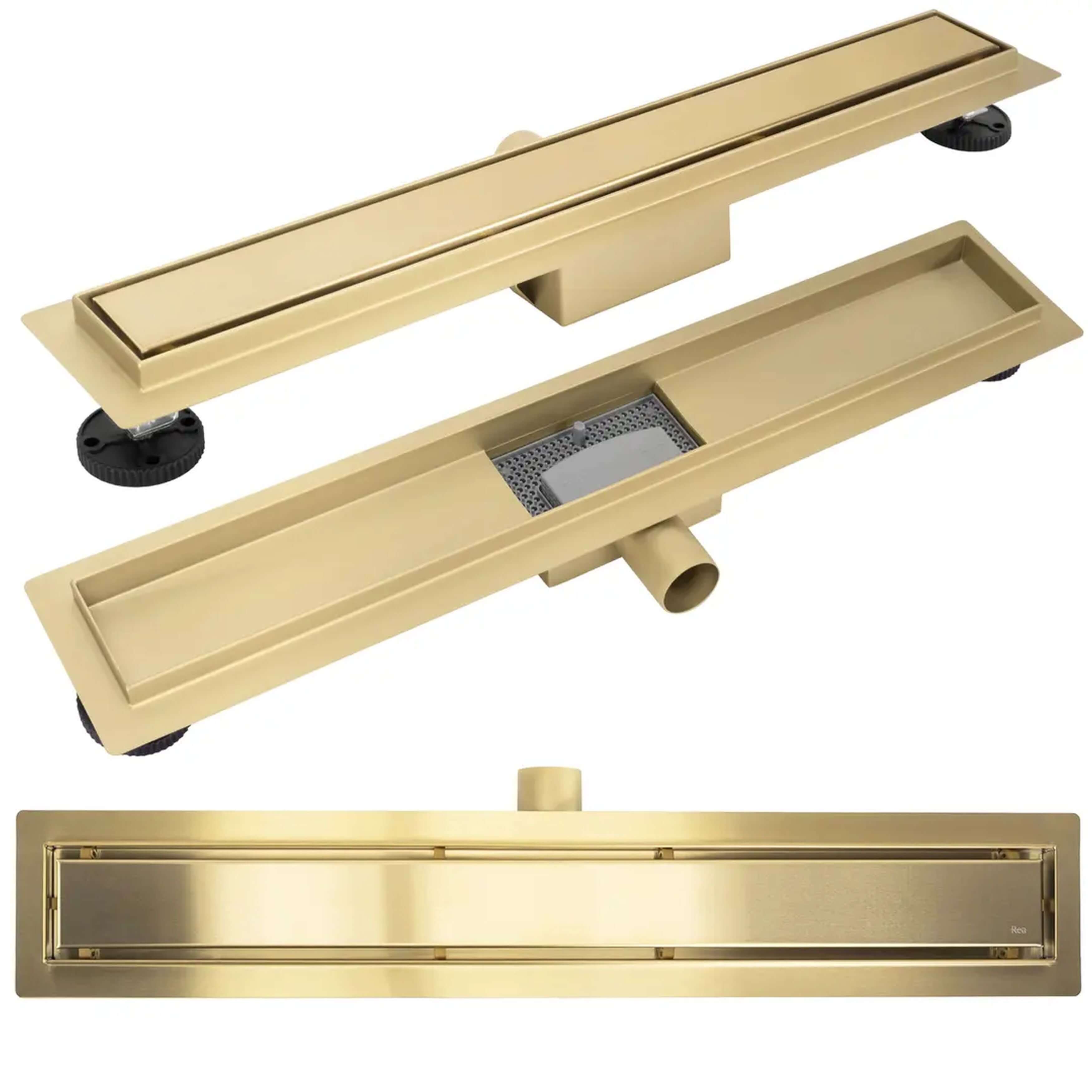 Rea Neox évacuation linéaire 70 cm doré REA-G4893