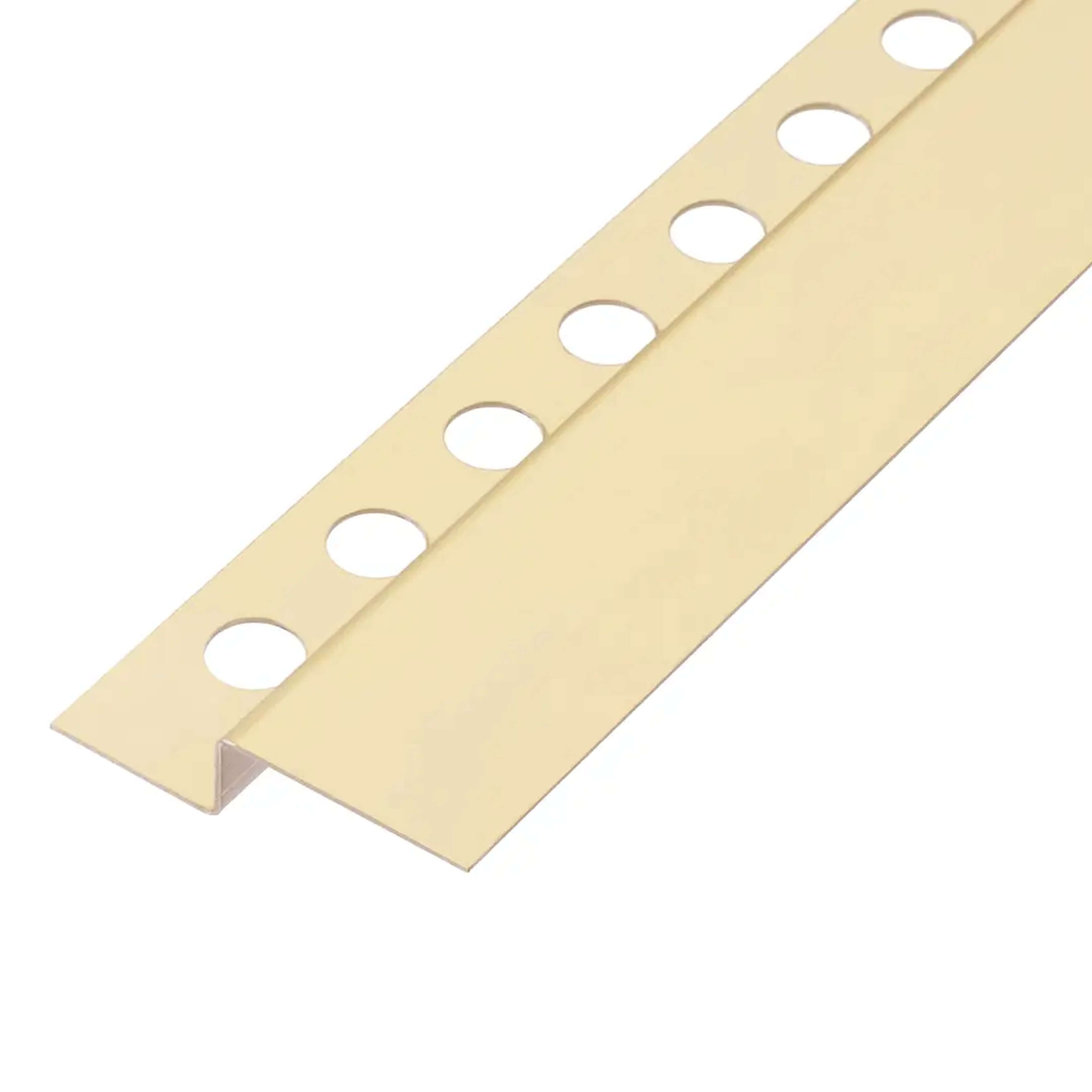 Rea bandeau frontal pour receveur de douche doré REA-K4306