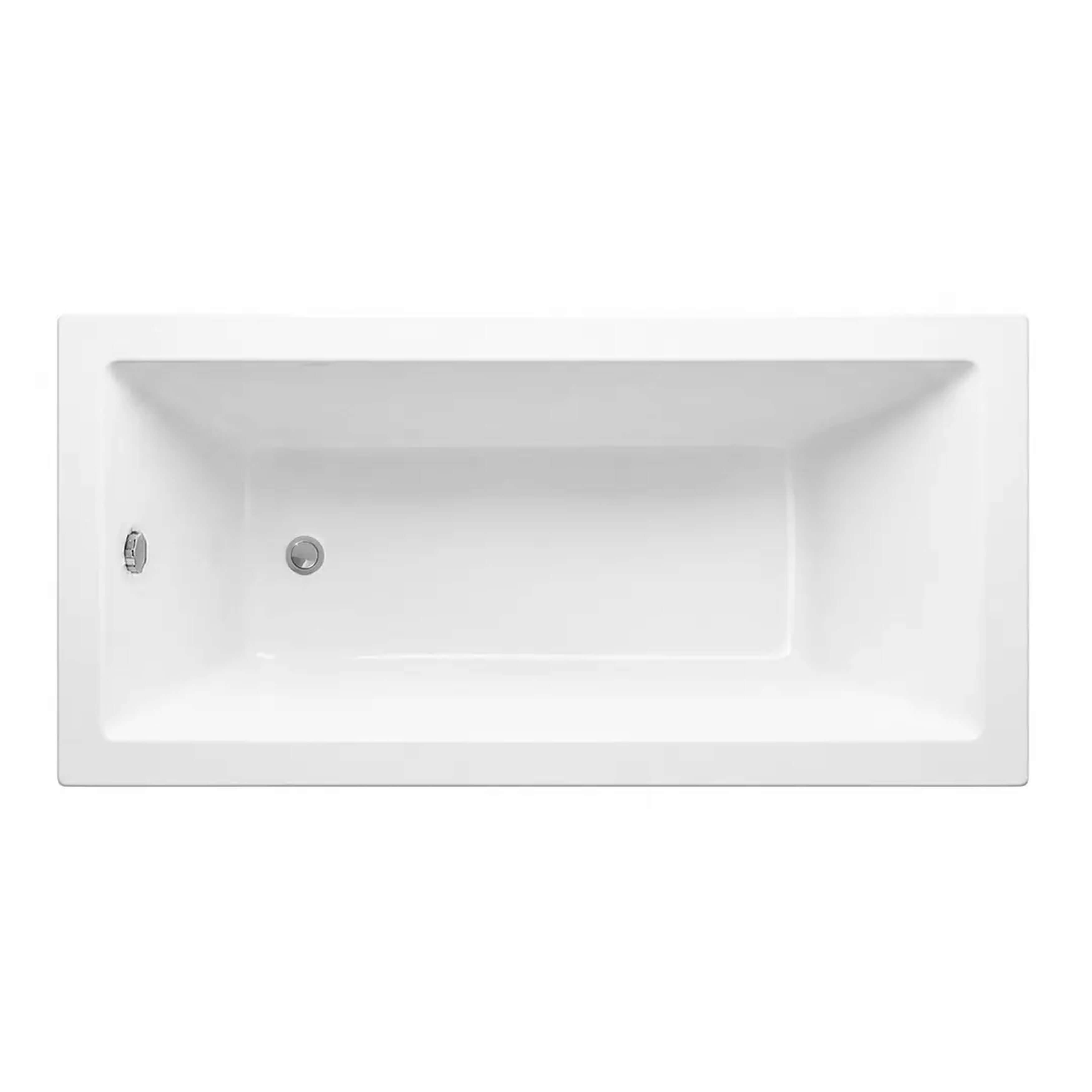 Rea Prima baignoire rectangulaire 139.5x70 cm blanc REA-W0077