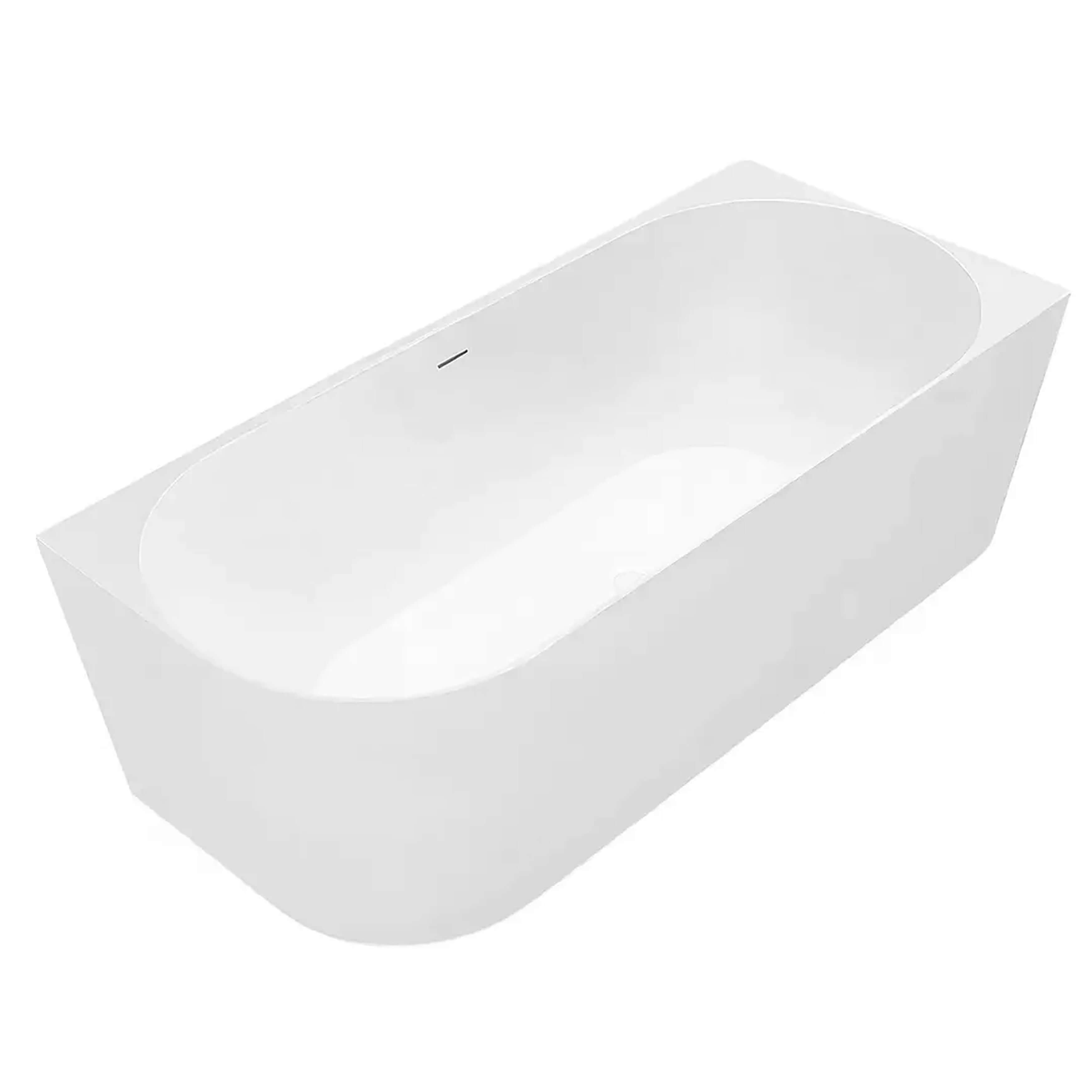 Rea Bellanto baignoire d’angle 150x74 cm côté droit blanc REA-W0583