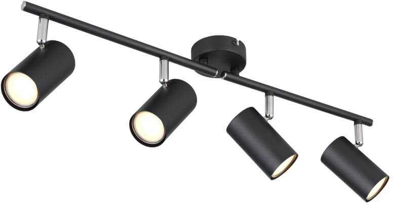 Globo Lighting Allvi plafonnier 4x25 W noir 57914-4
