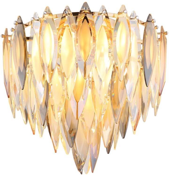 Globo Lighting Elinor plafonnier 5x40 W doré 64136D