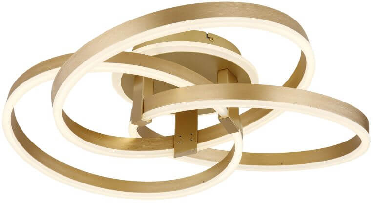 Globo Lighting Herwig plafonnier 1x56 W doré 67163-56G