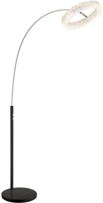 Globo Lighting Laurel lampadaire 1x24 W noir 67387S