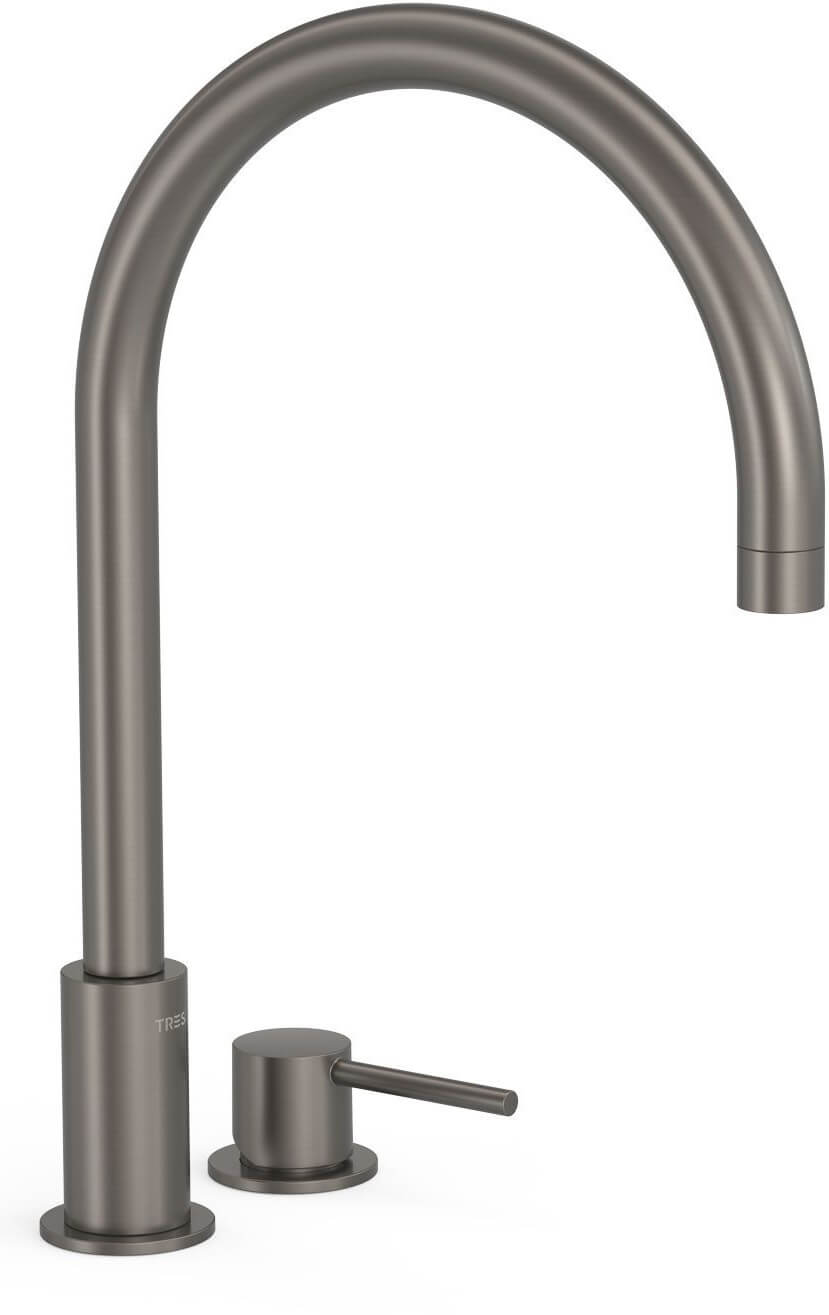 Tres Study Exclusive mitigeur de lavabo sur pied graphite 26110501GR