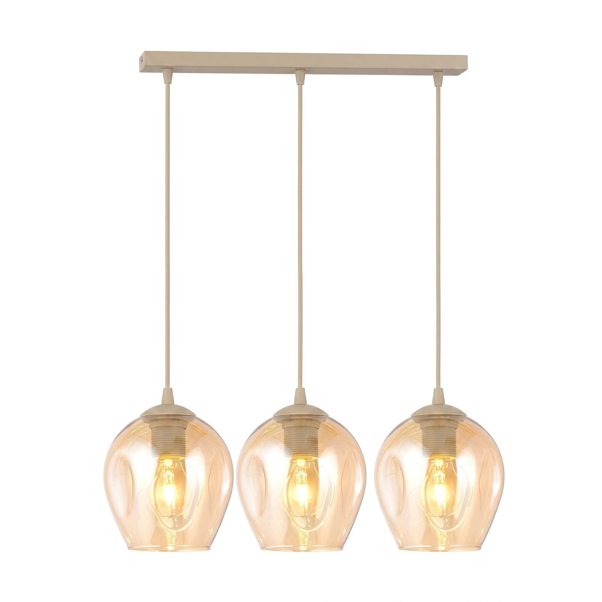 Emibig Istar lampe suspendue 2x15 W beige 1785/3