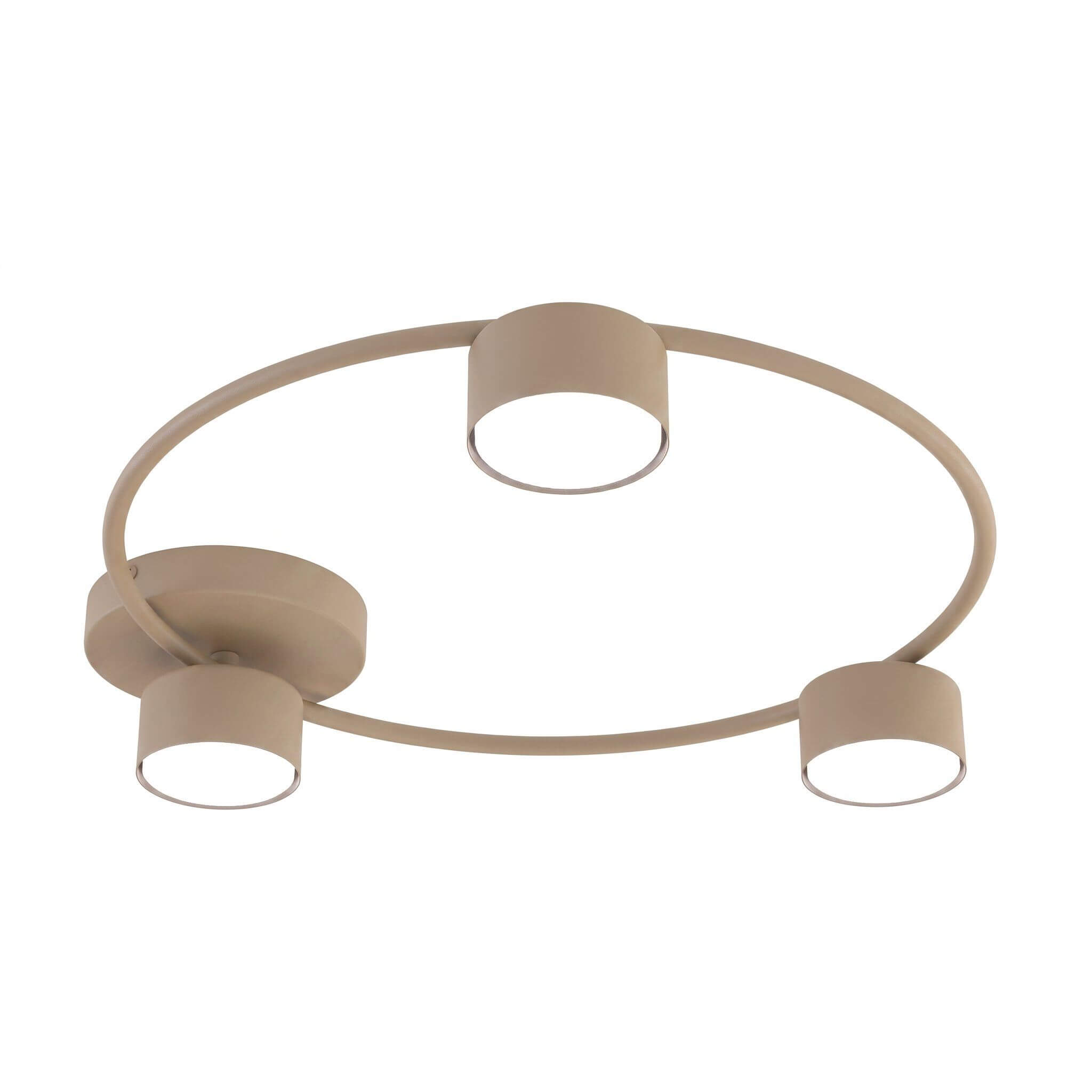 Emibig Lucio plafonnier 3x10 W beige 1807/3