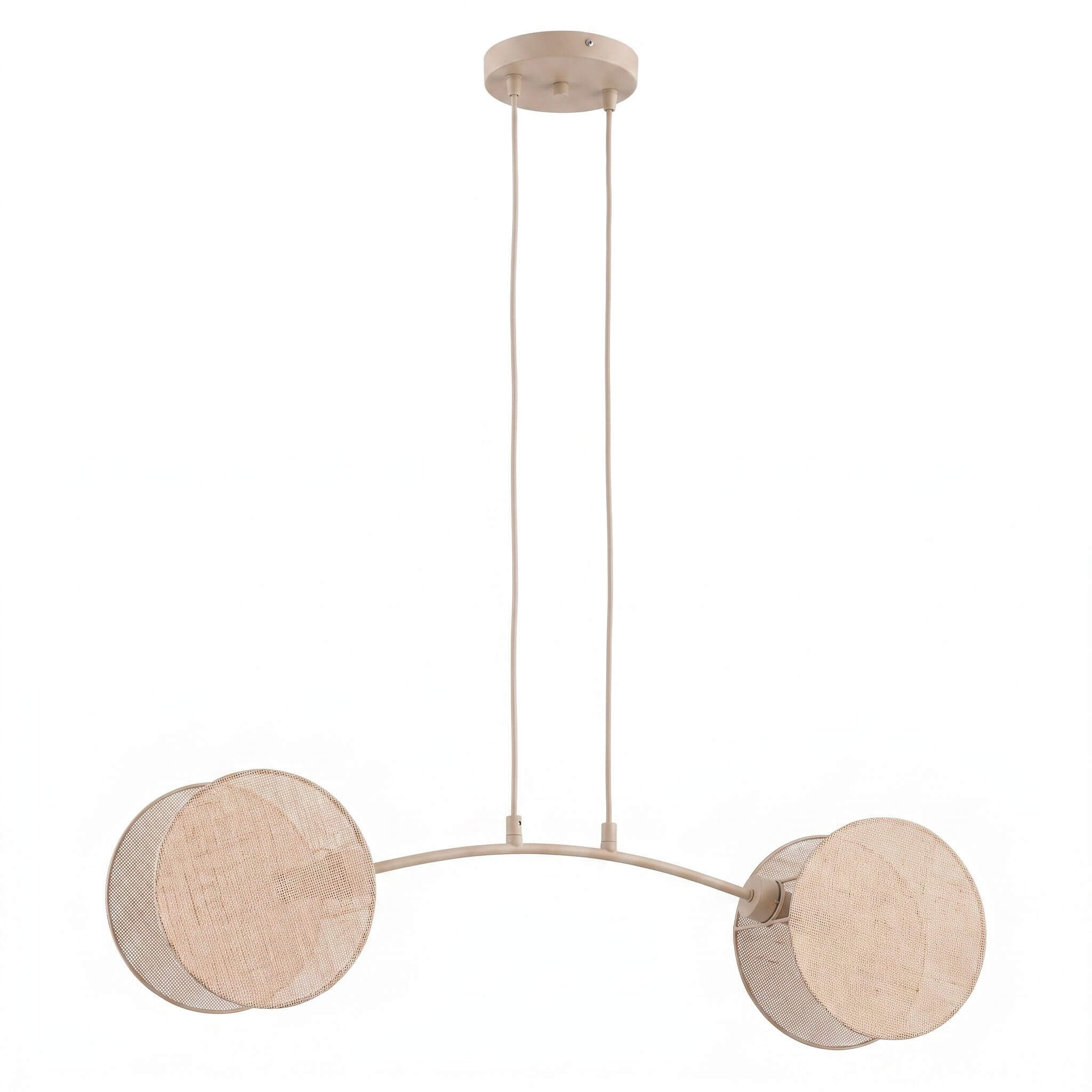 Emibig Motif lampe suspendue 2x10 W beige 1811/2