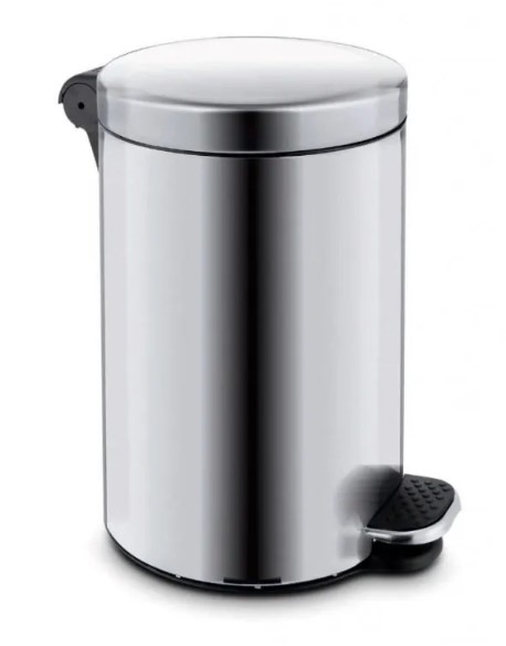 Stella Standard poubelle 5 l acier 20.005-SP