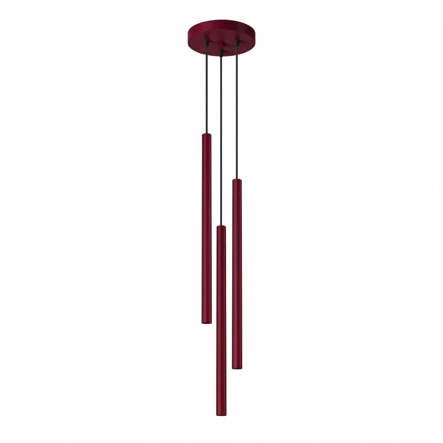 Sollux Lighting Pastelo lampe suspendue 3x8 W bordeaux SL.2123