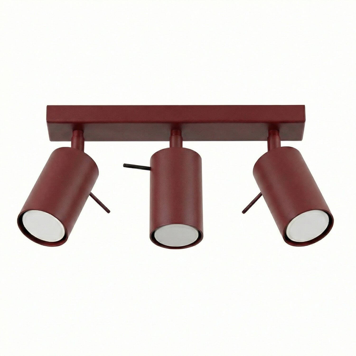 Sollux Lighting Ring plafonnier 3x10 W bordeaux SL.2161
