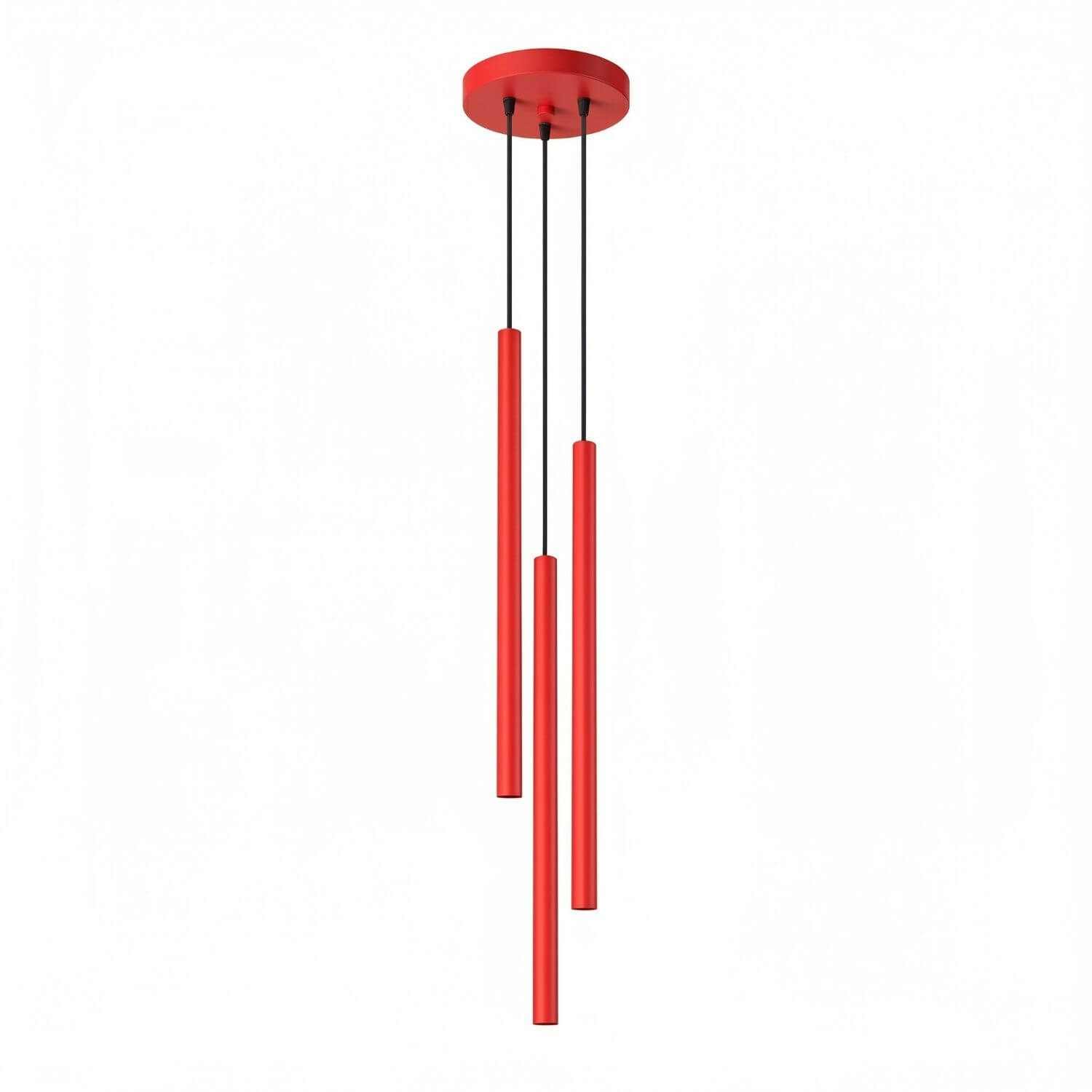 Sollux Lighting Pastelo lampe suspendue 3x8 W rouge SL.2143