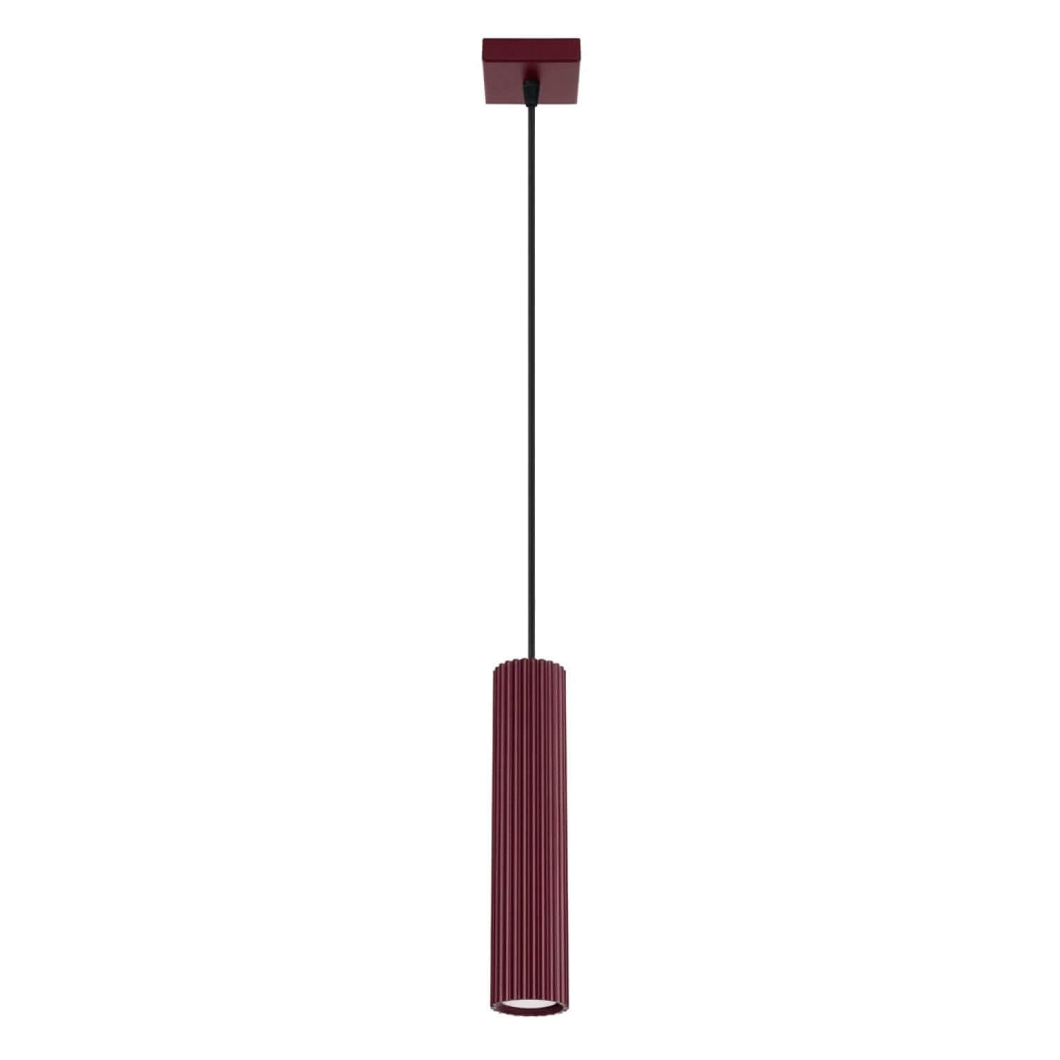 Sollux Lighting Karbon lampe suspendue 1x10 W bordeaux SL.1918