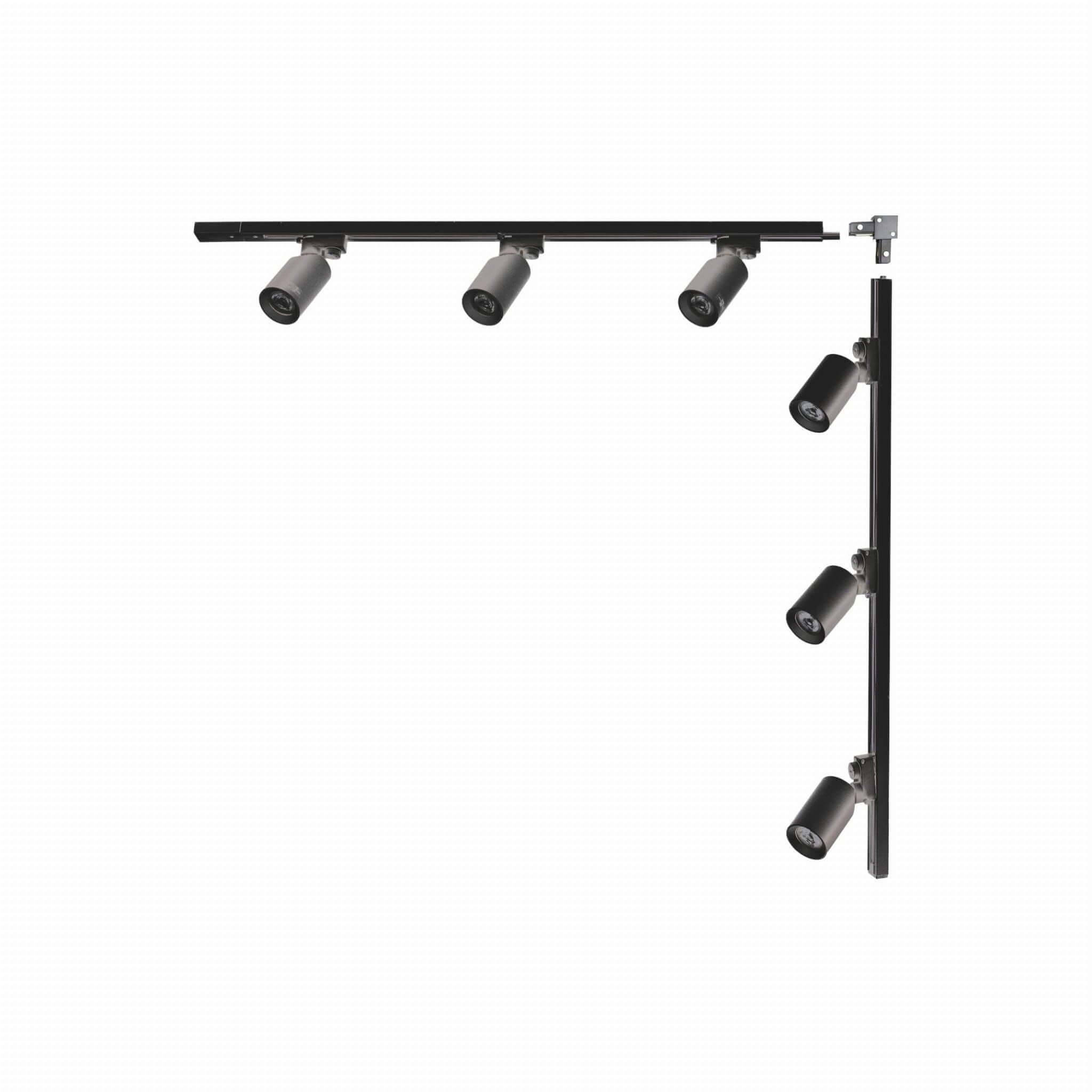 Zuma Line Black kit de rails avec projecteurs 6x35 W noir 3566