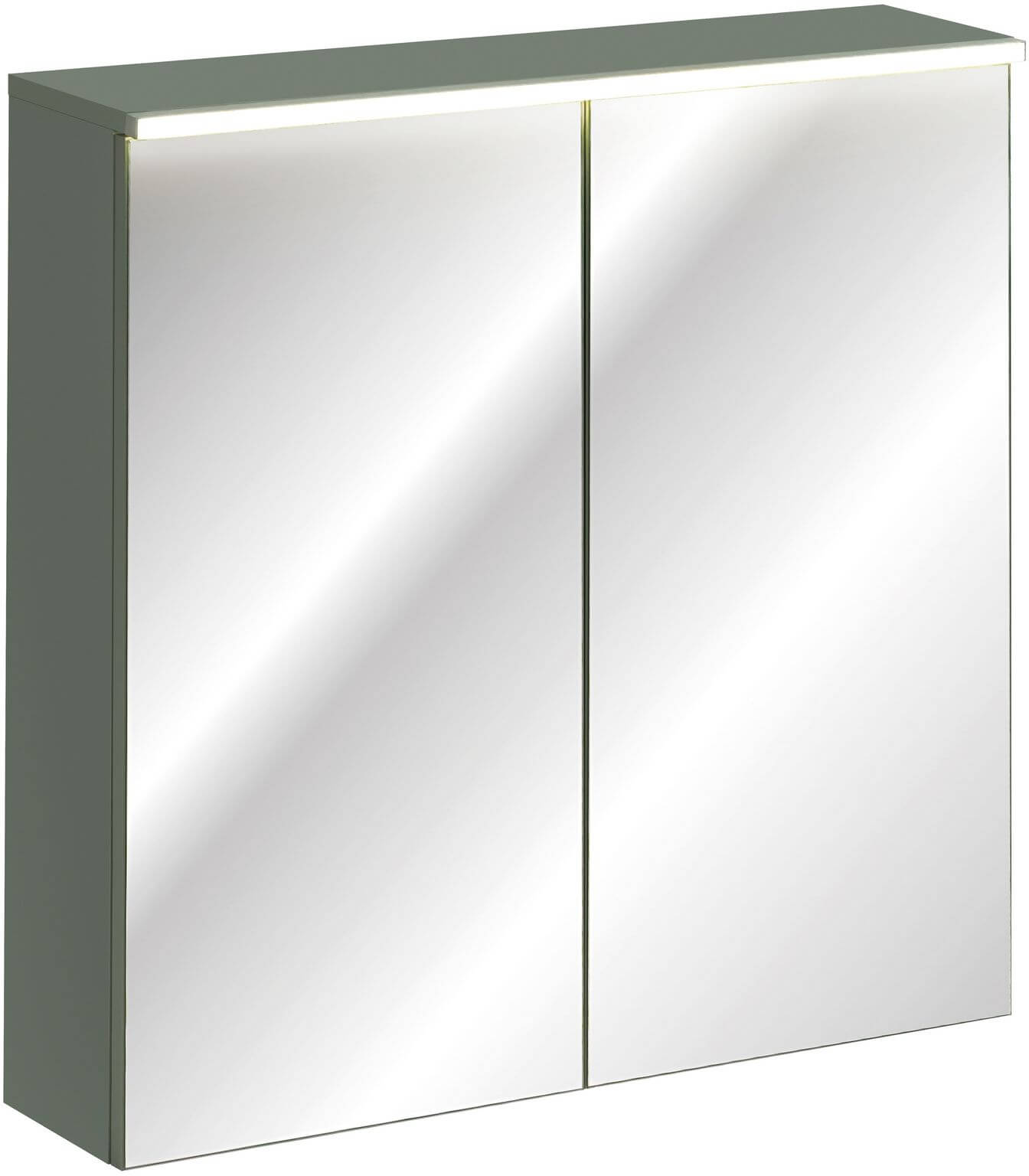 Comad Sombra Green armoire 80x19x78 cm avec miroir vert GREEN UN 84-80-2D