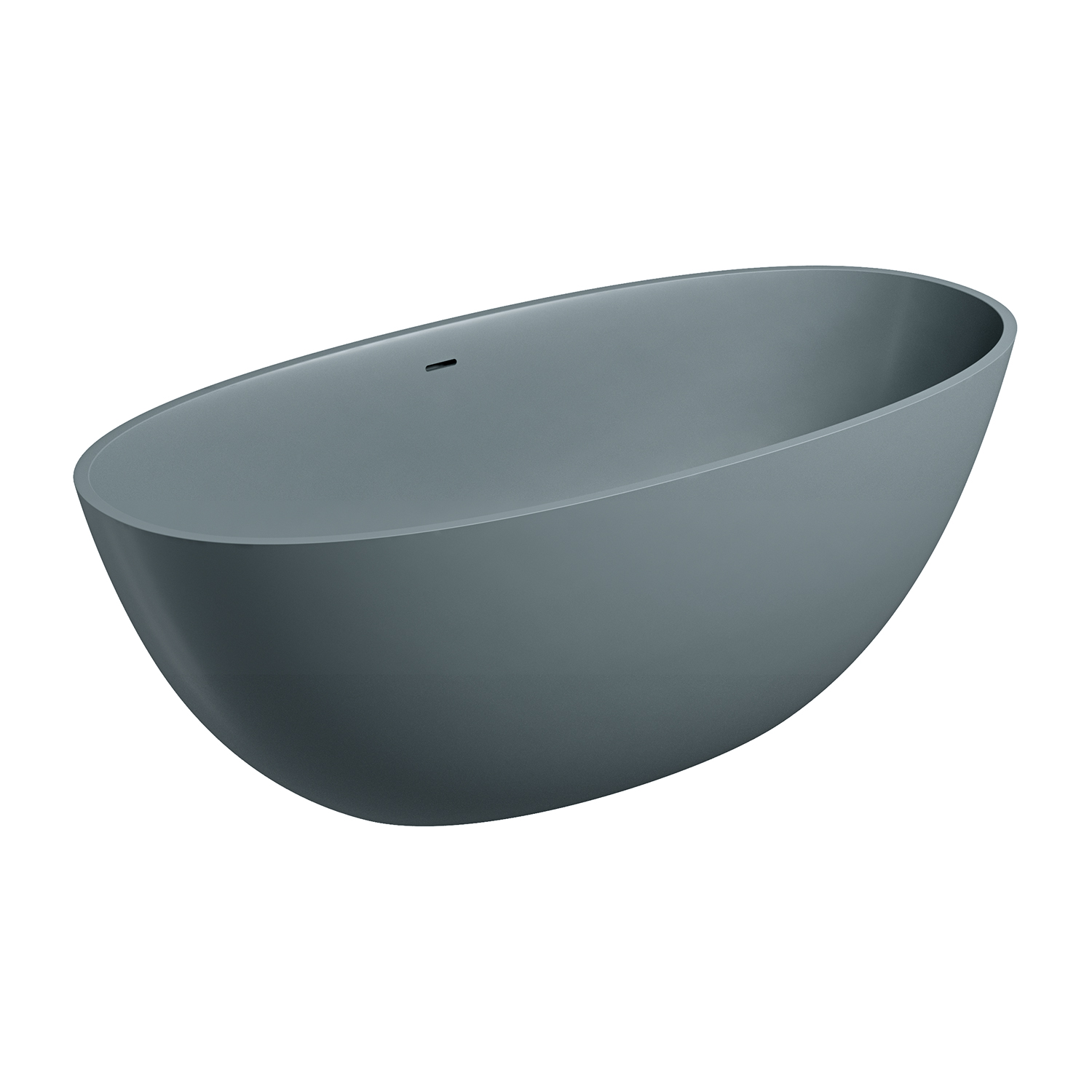 Omnires Shell M+ baignoire autoportante 160x75 cm ovale SHELLWWZPAG