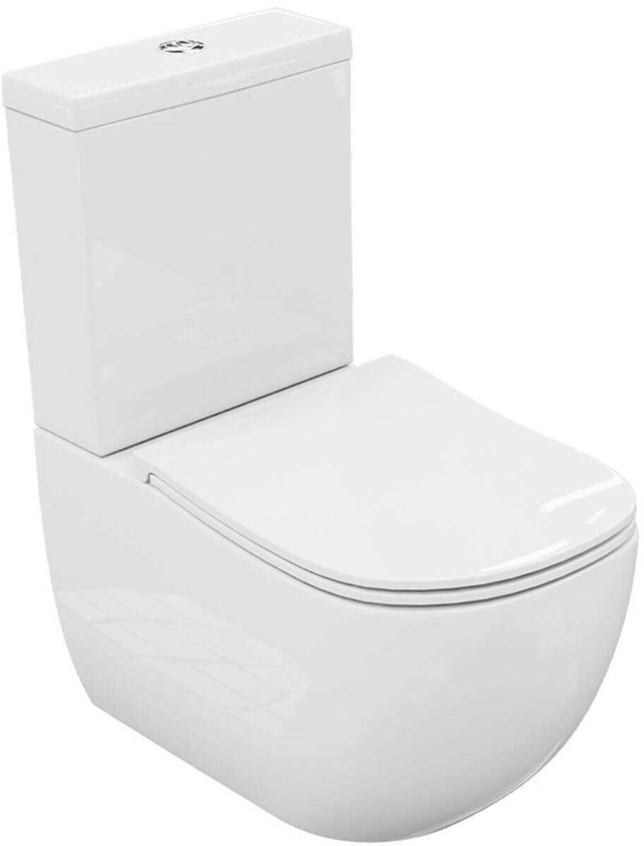 LaVita Ergoseat 3.0 wc compact + abattant à descente progressive oui blanc 5900378343509
