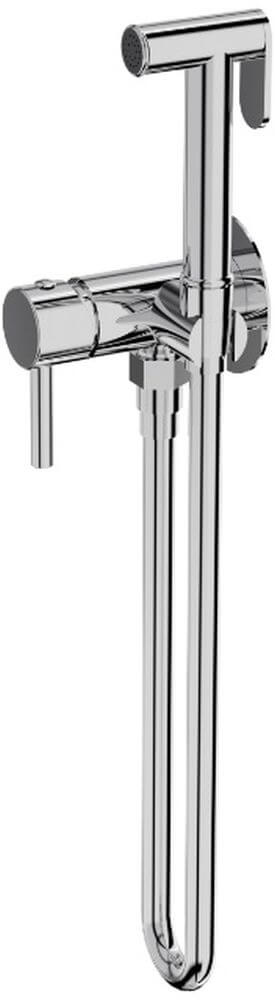 LaVita Orion mitigeur bidet avec kit de douche encastrée chrome 5900378357261