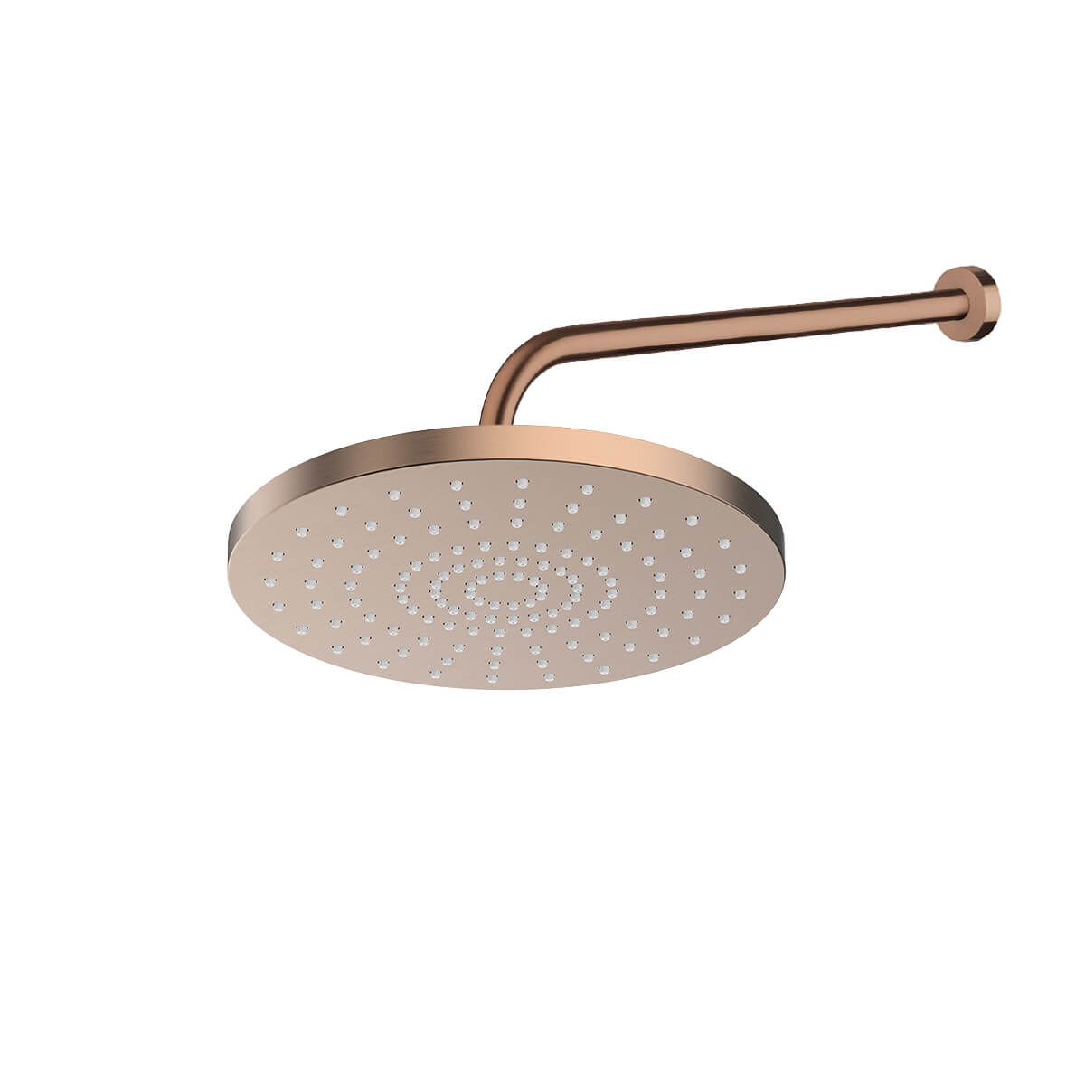 Set douche à effet de pluie Oltens Pluva 37010610, bras mural Oltens Lagan 39402610