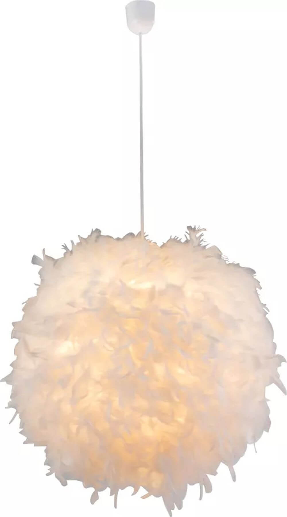 Globo Lighting Katunga lampe suspendue 1x40 W blanc 15058