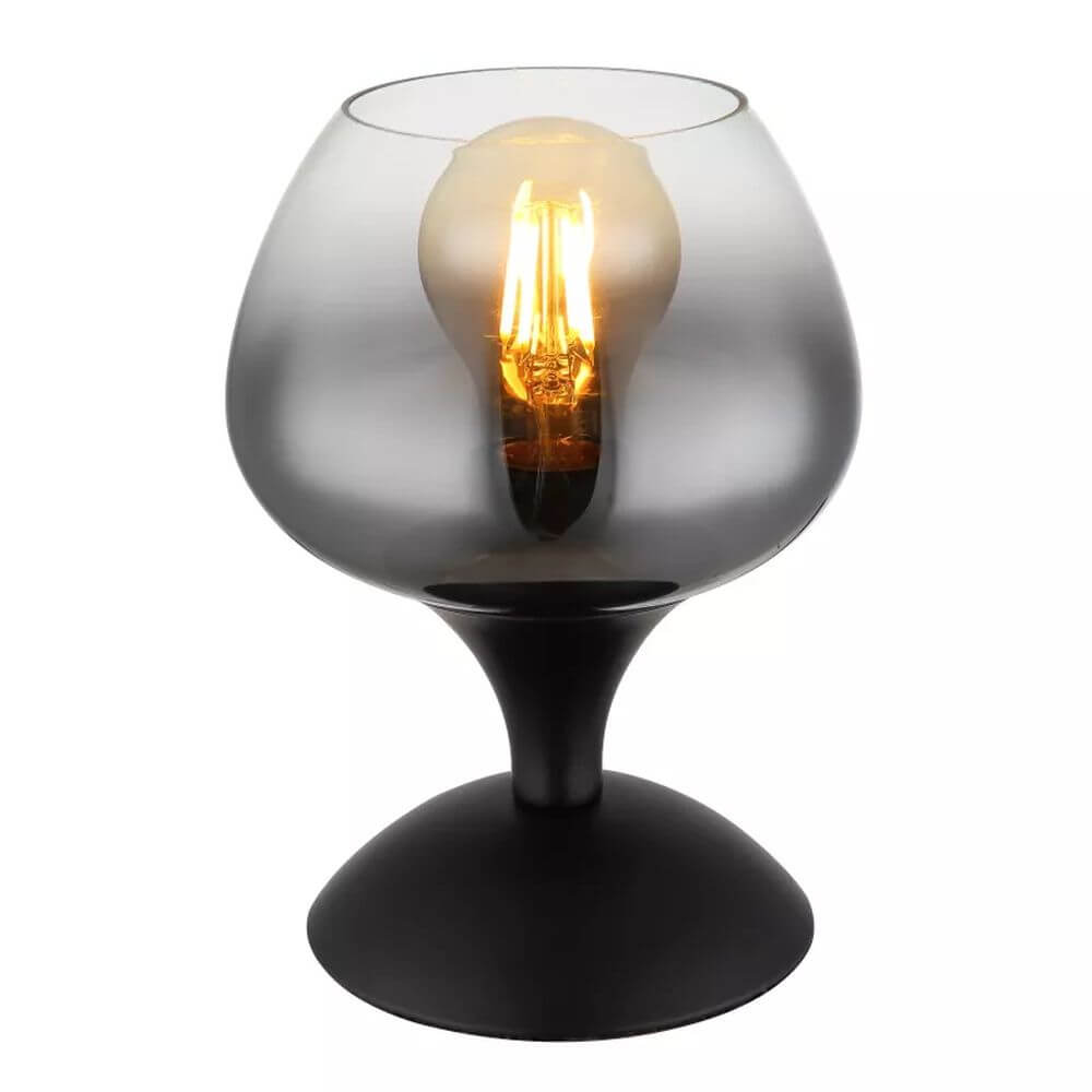 Globo Lighting Maxy lampe de table 1x40 W noir-fumé 15548T2