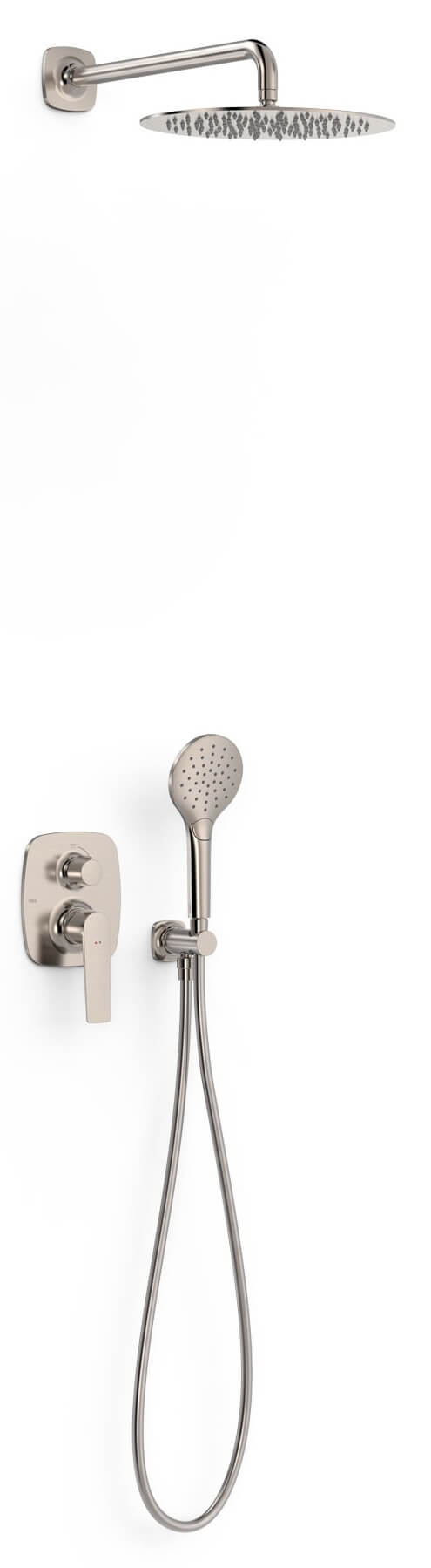 Tres Project ensemble de douche encastré oui acier 22238004AC