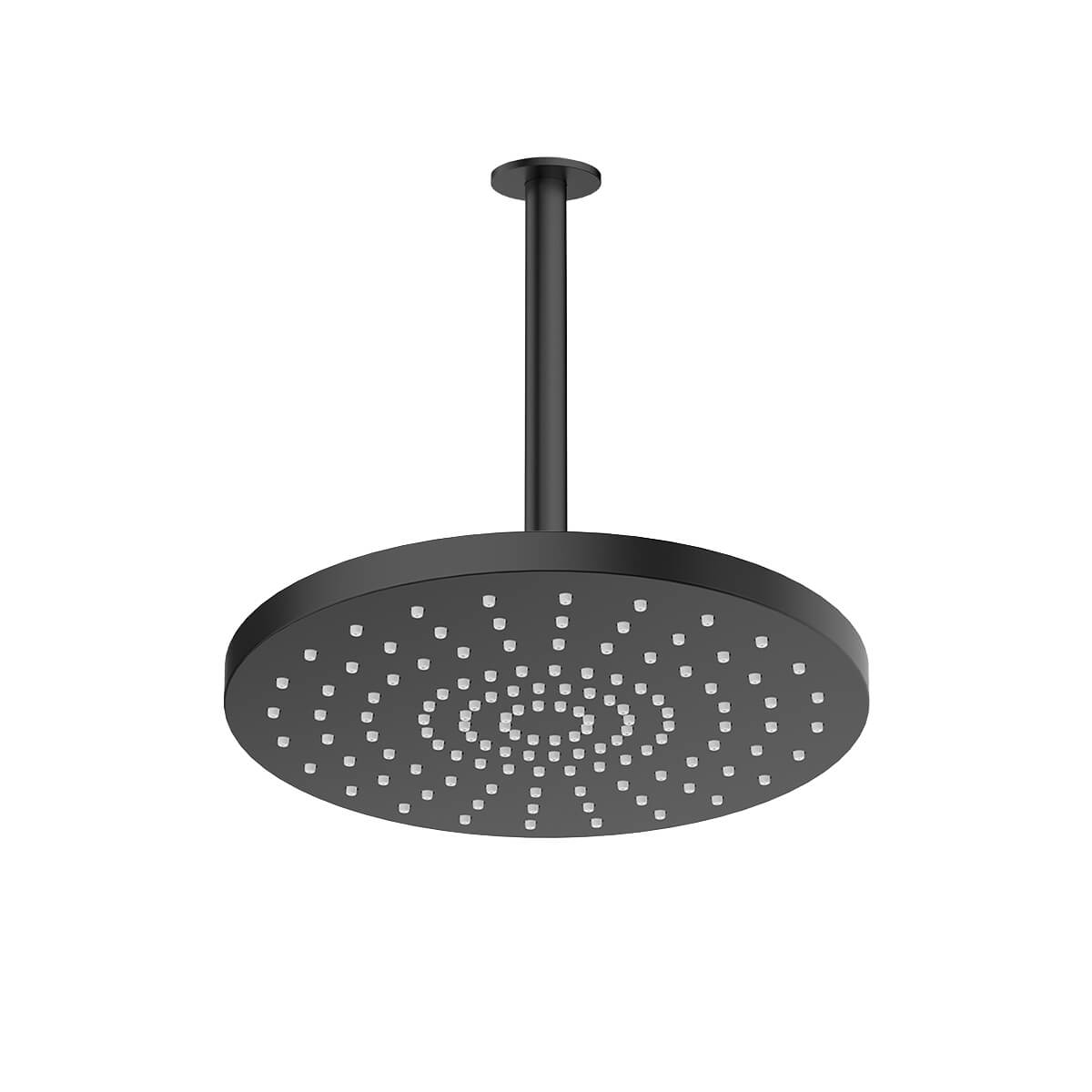 Set douche à effet de pluie Oltens Alvo 37011300, bras de douche Oltens Aera 39404300