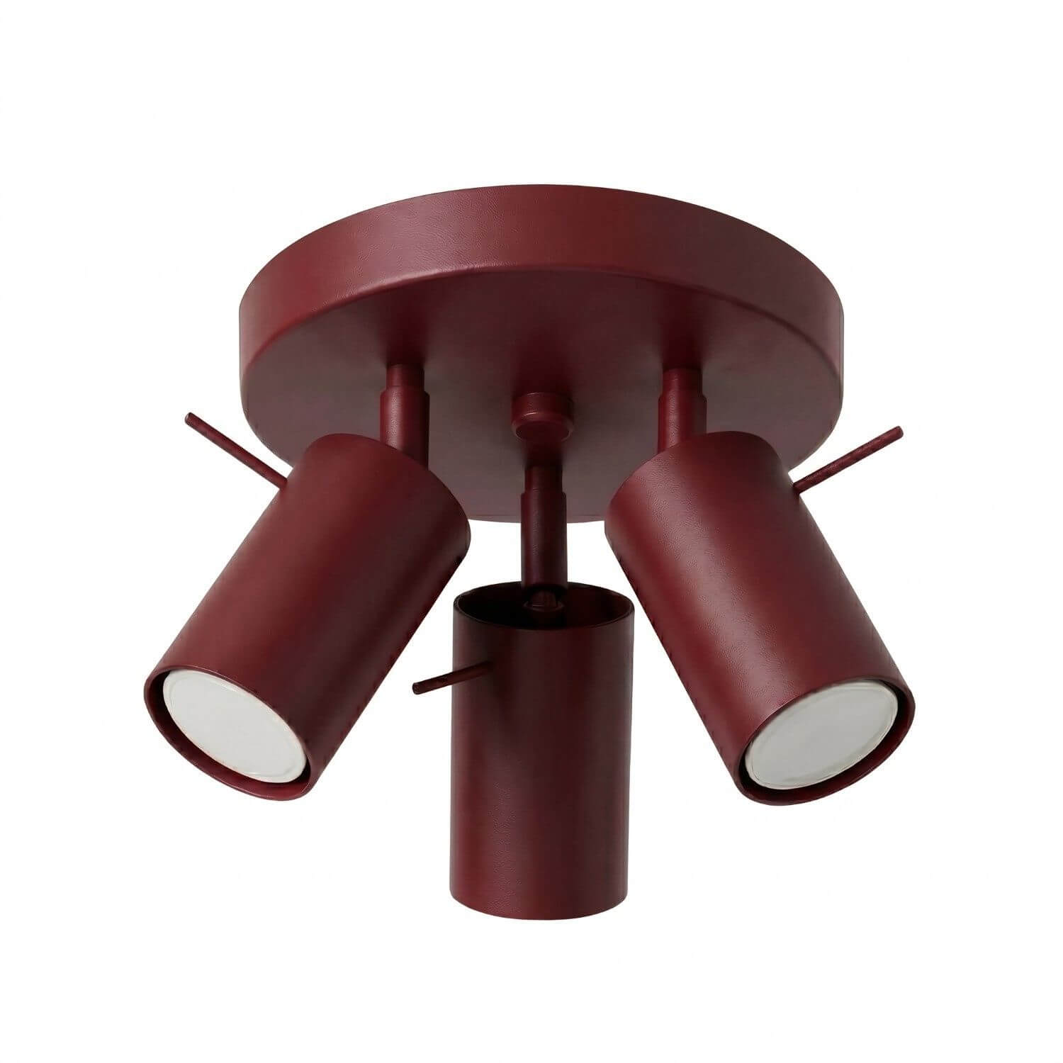 Sollux Lighting Ring plafonnier 3x10 W bordeaux SL.2162