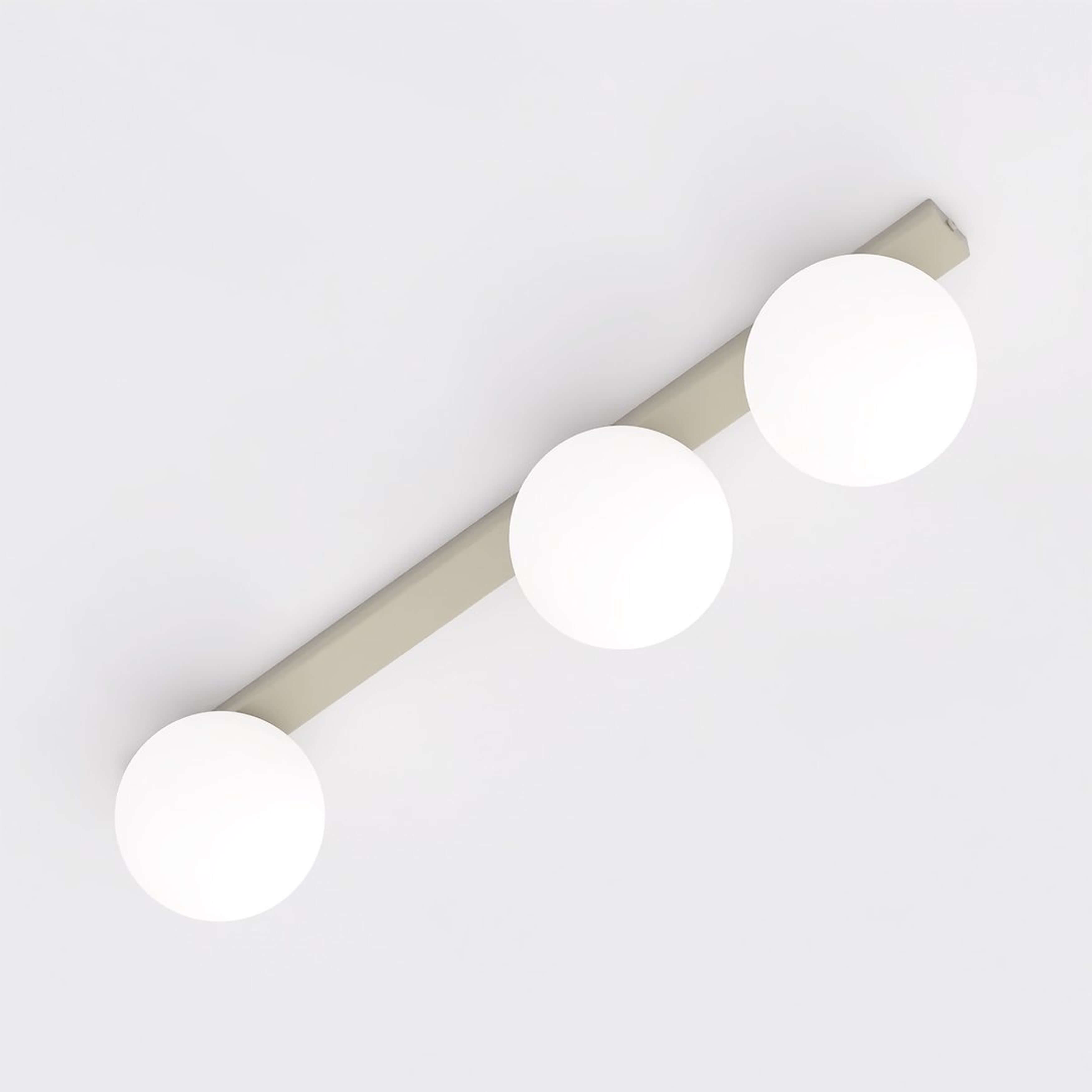 Emibig Fit plafonnier 3x10 W beige 1715/3