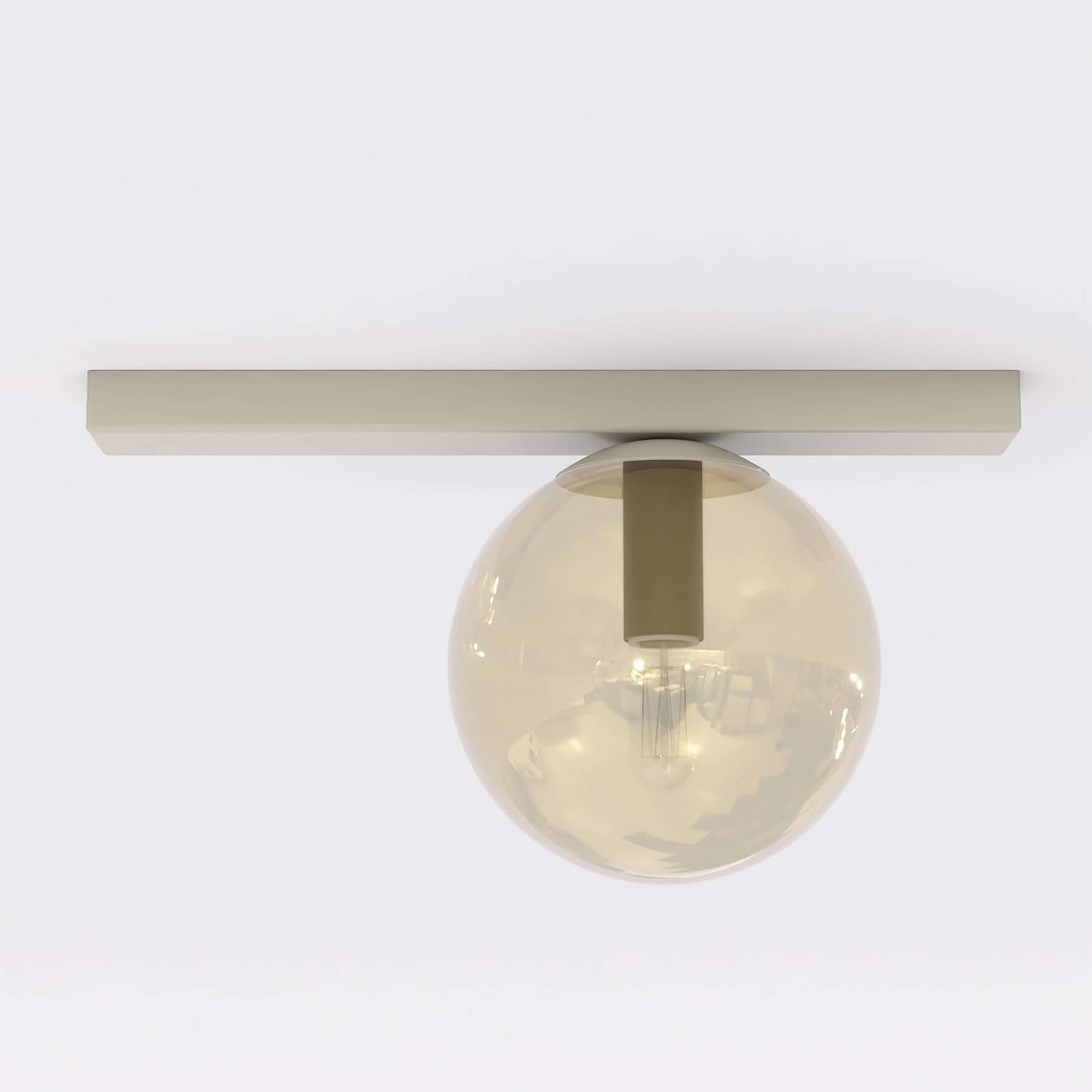 Emibig Fit plafonnier 1x10 W beige 1714/1