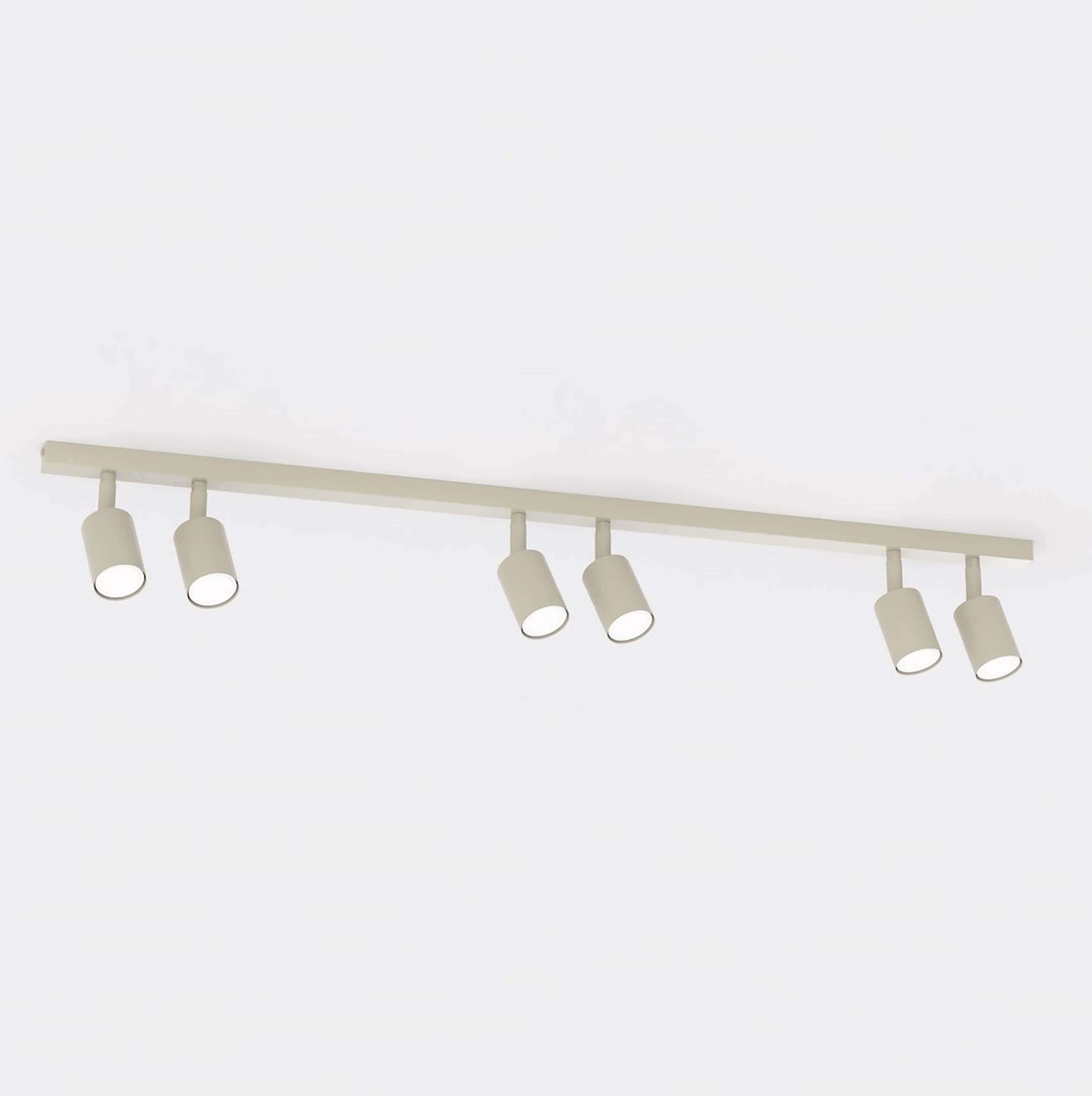 Emibig Flash plafonnier 6x10 W beige 1705/6