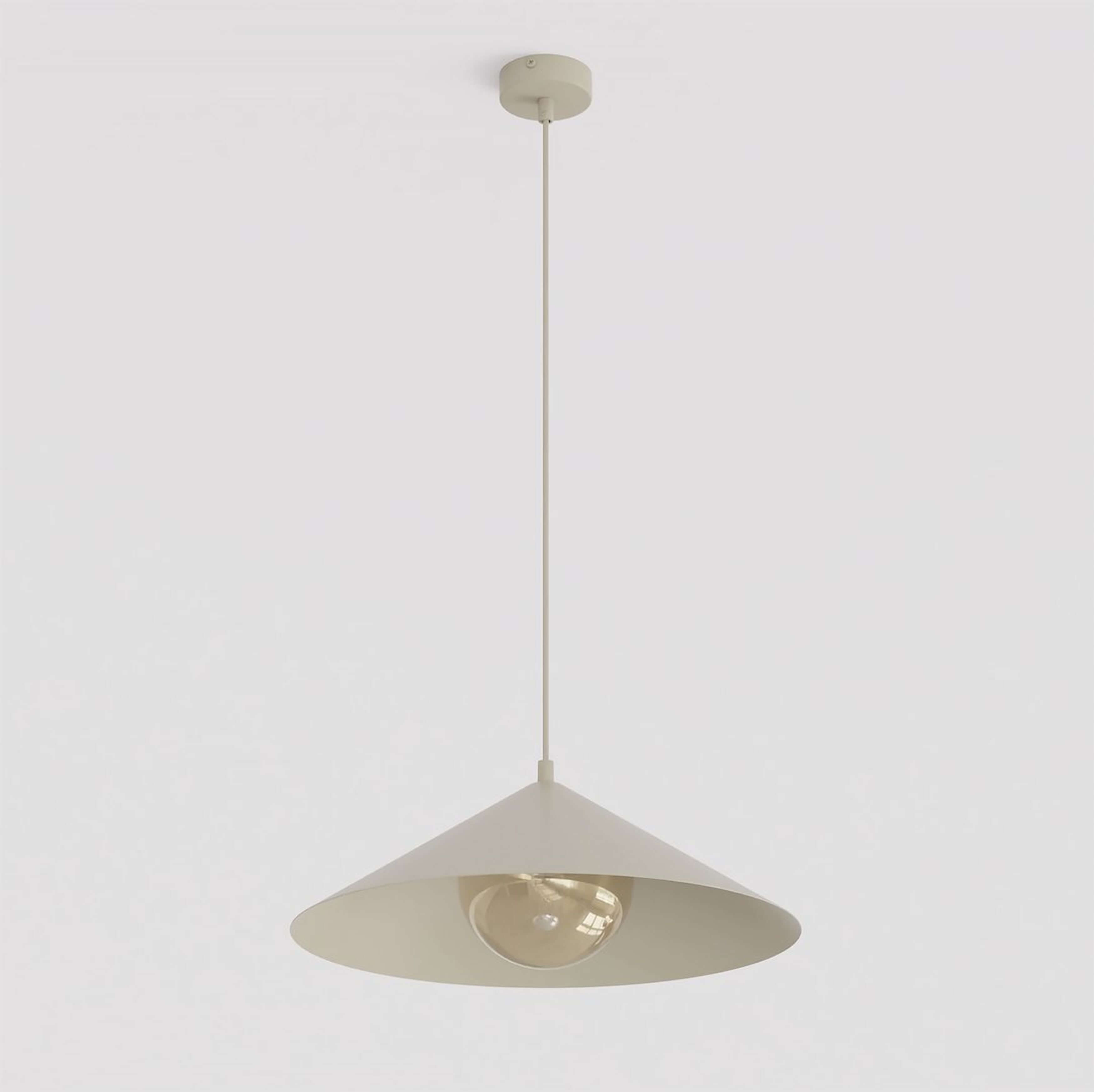 Emibig Mono lampe suspendue 1x10 W beige 1723/1M
