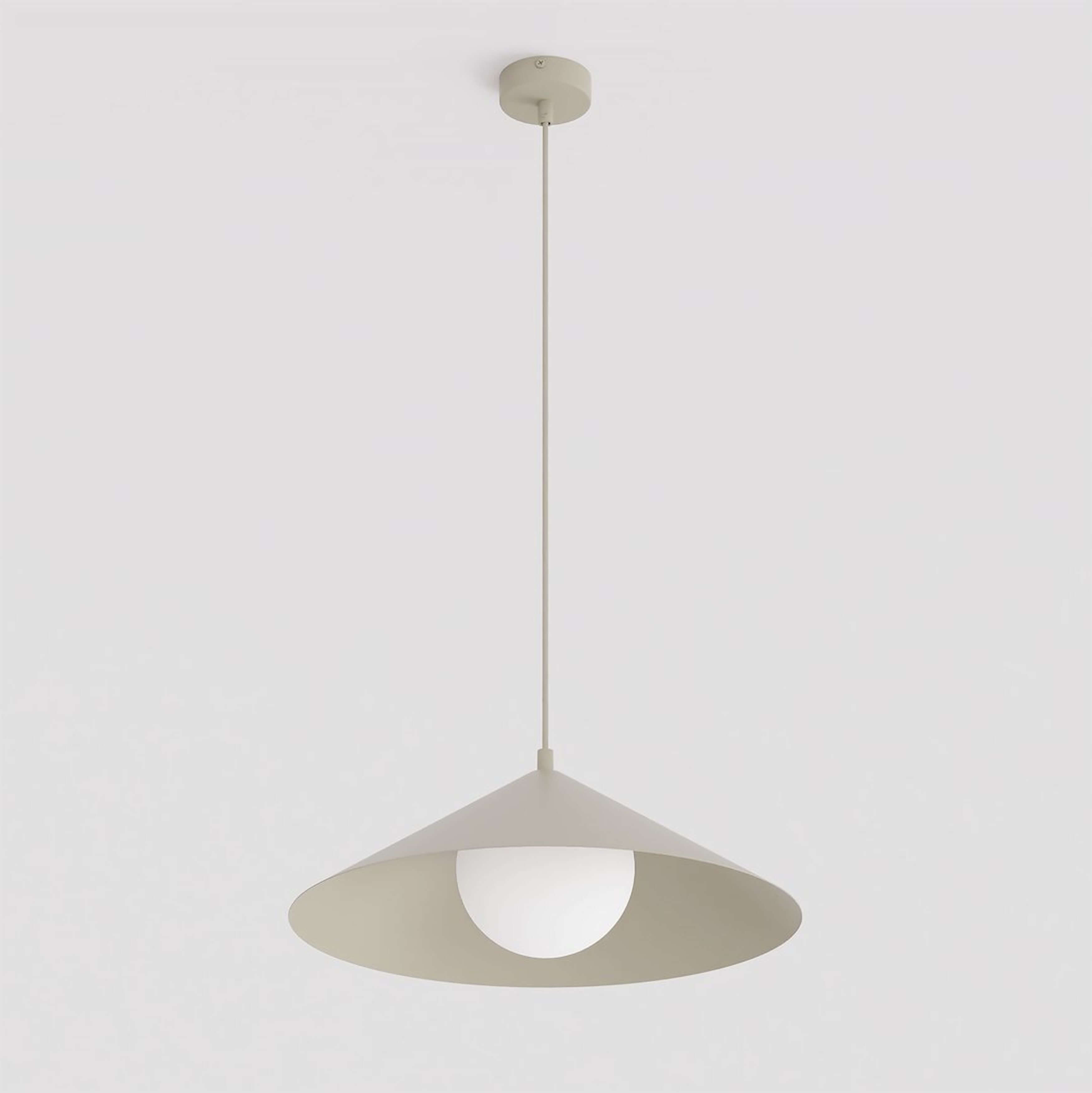 Emibig Mono lampe suspendue 1x10 W opale 1724/1M