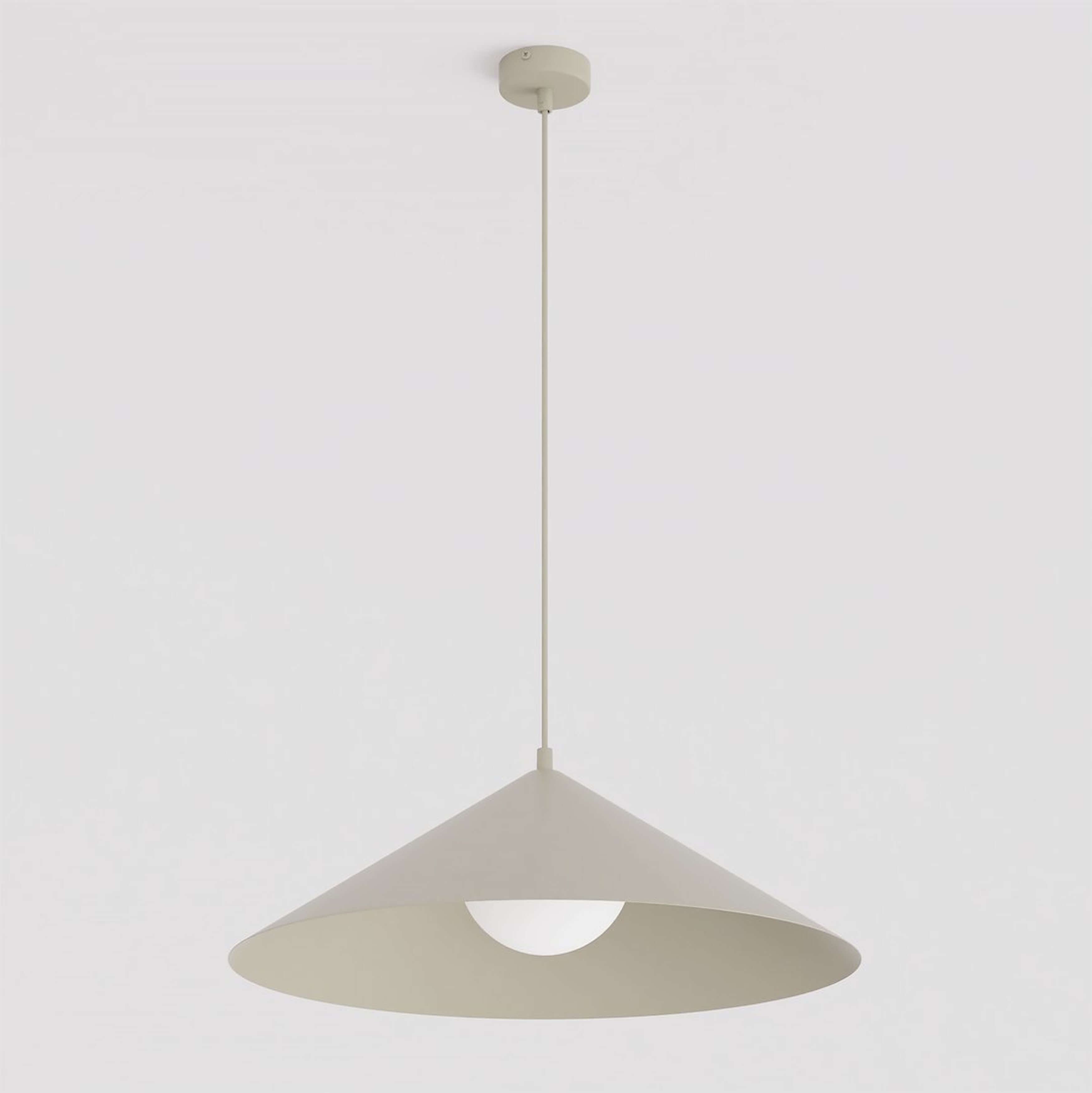 Emibig Mono lampe suspendue 1x10 W opale 1724/1L