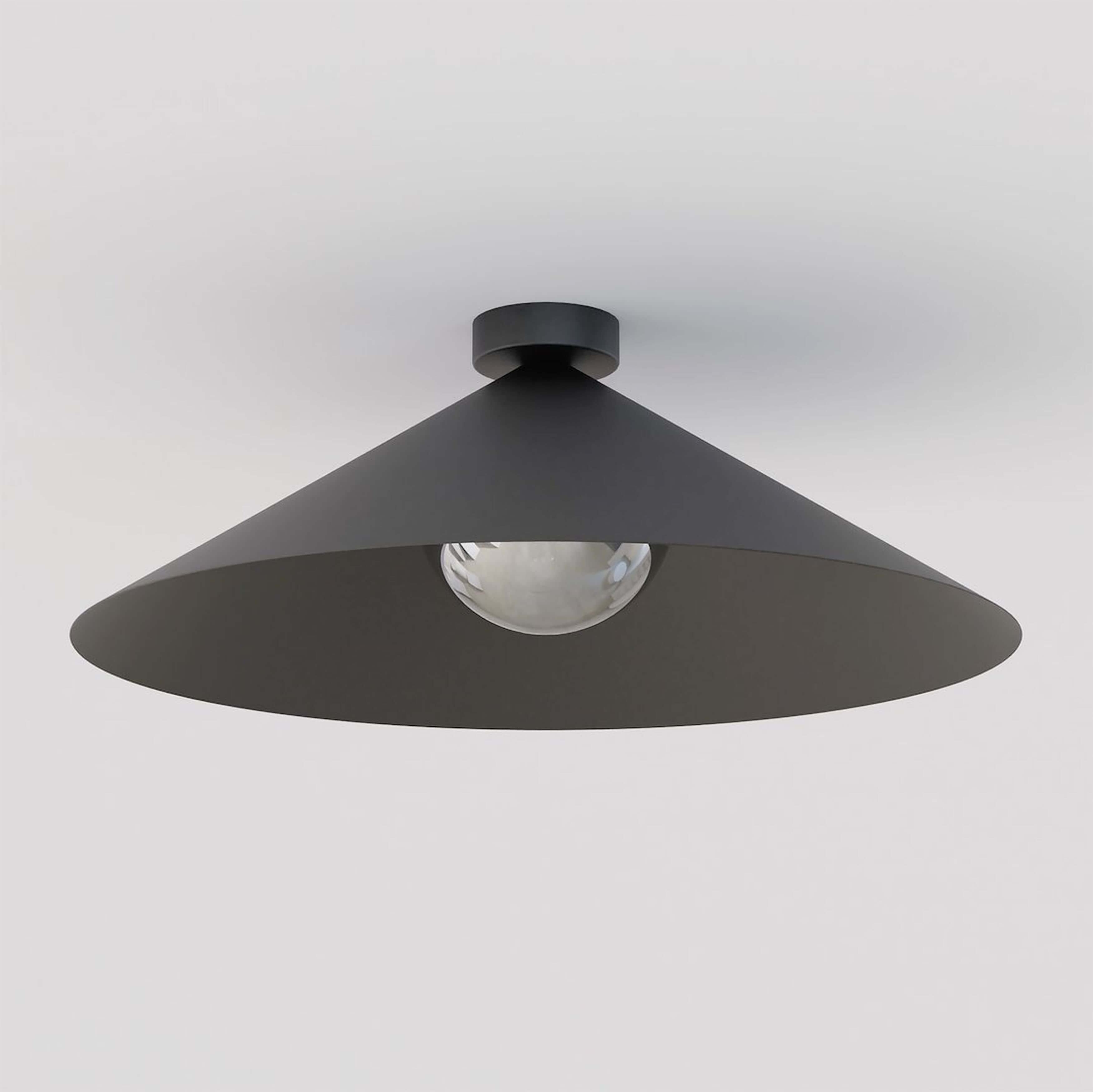 Emibig Mono plafonnier 1x10 W noir-graphite 1716/1L
